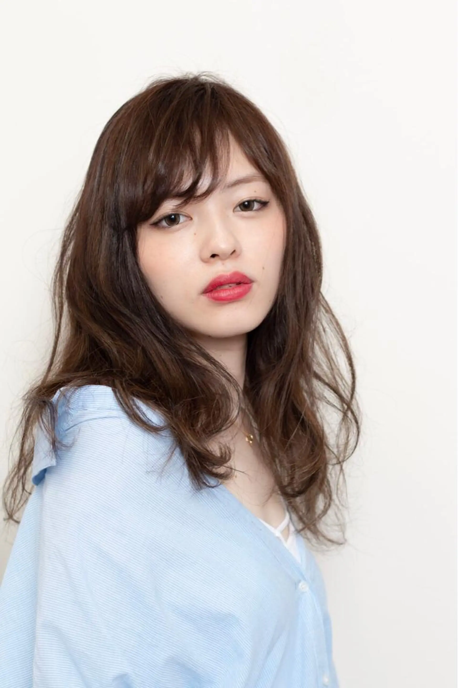 ロング カラー グレージュ 【似合わせカット】 松尾一気のヘアスタイル