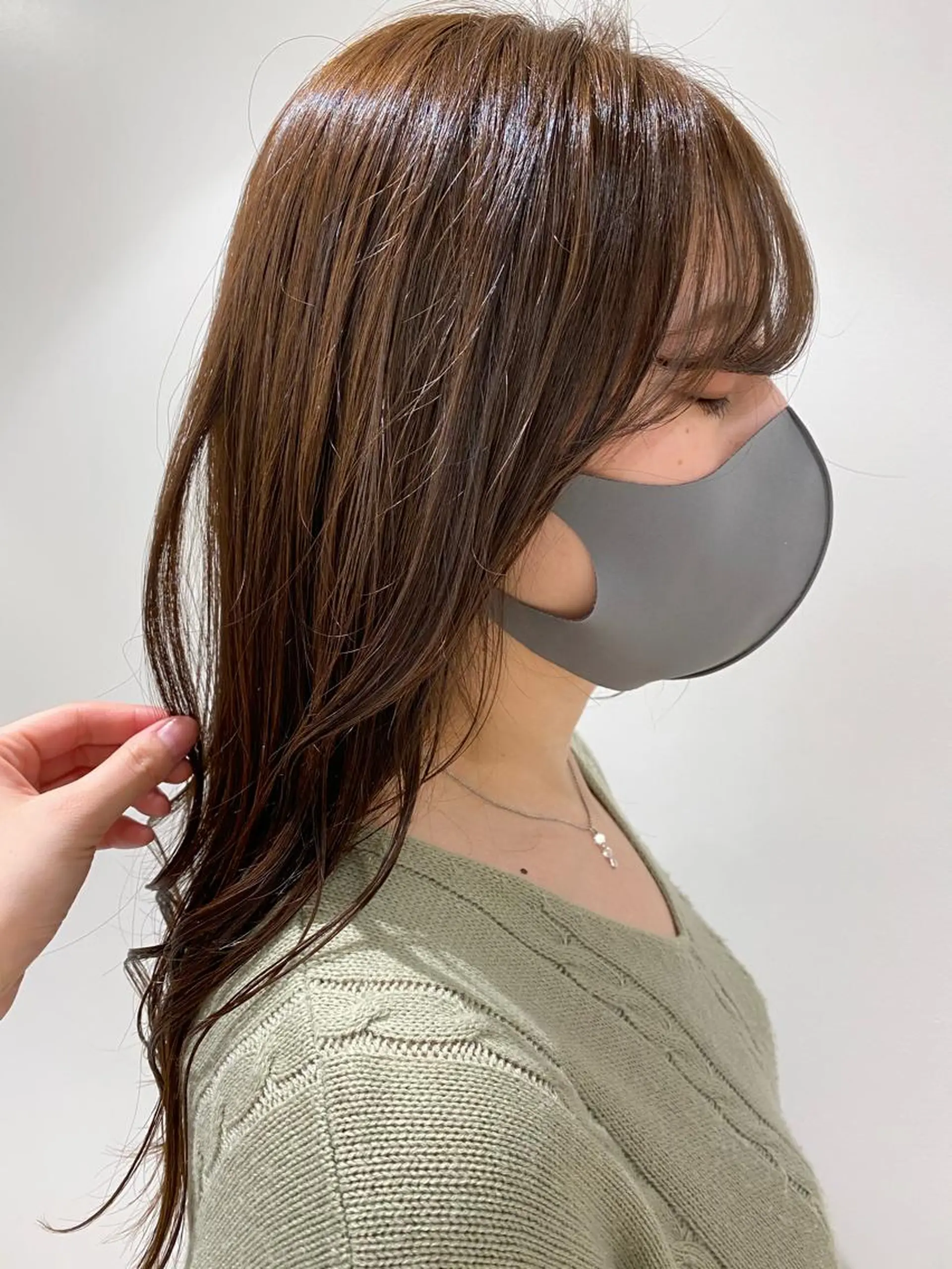 ロング equal銀座 黒田💚のヘアスタイル