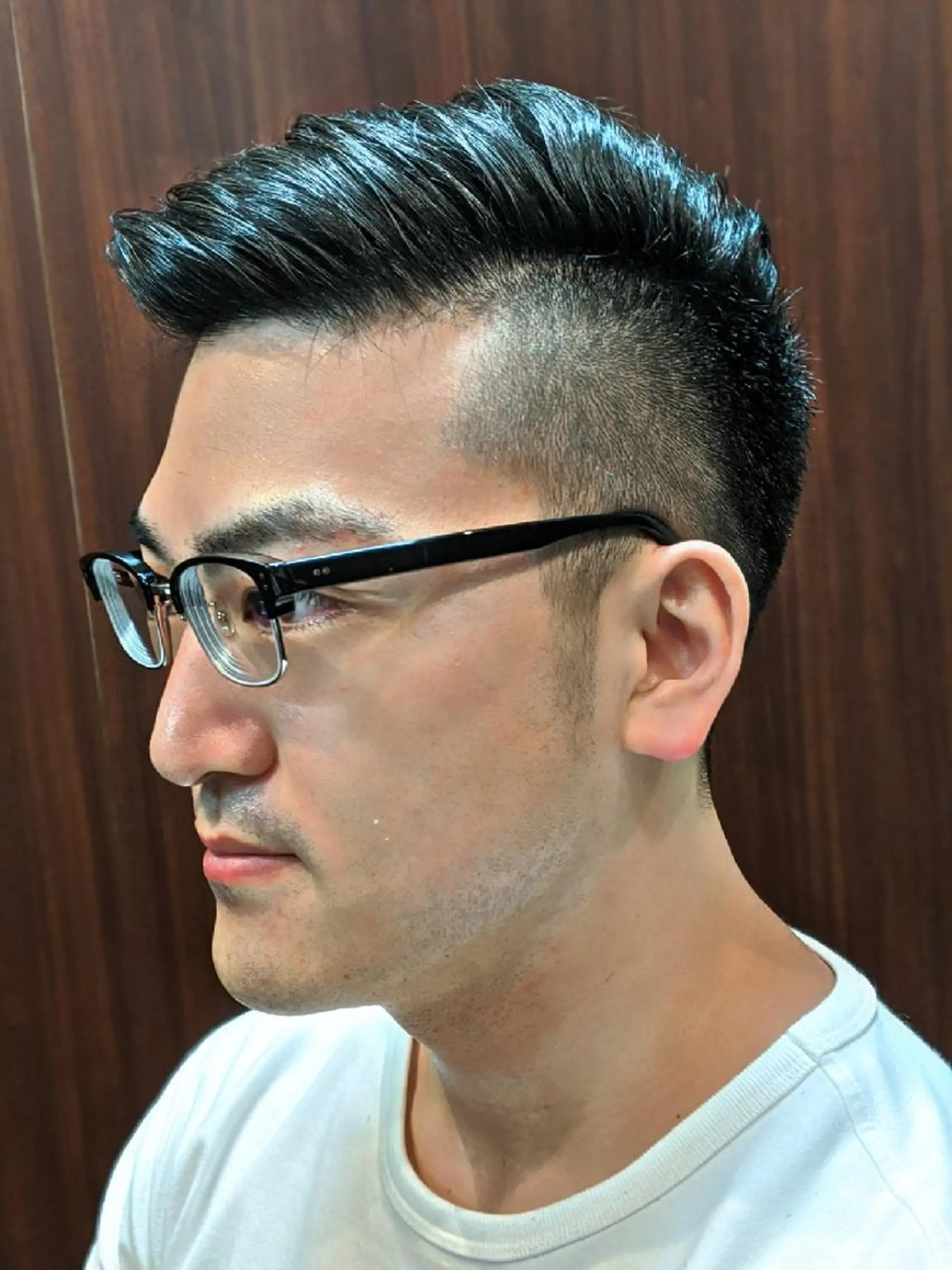 ショート 田知本 遼のヘアスタイル