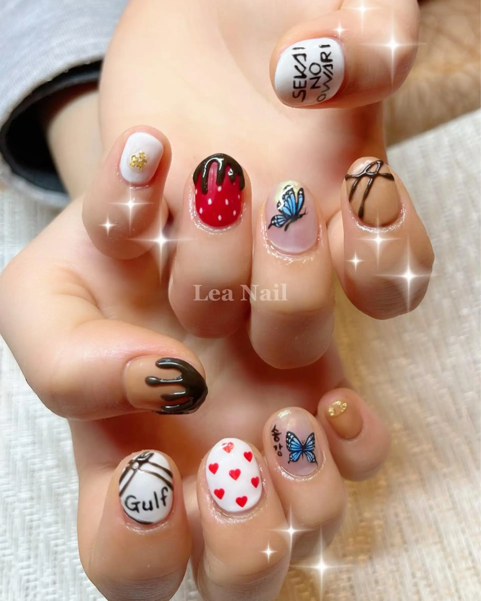 ネイル バレンタイン Lea Nailのネイルデザイン