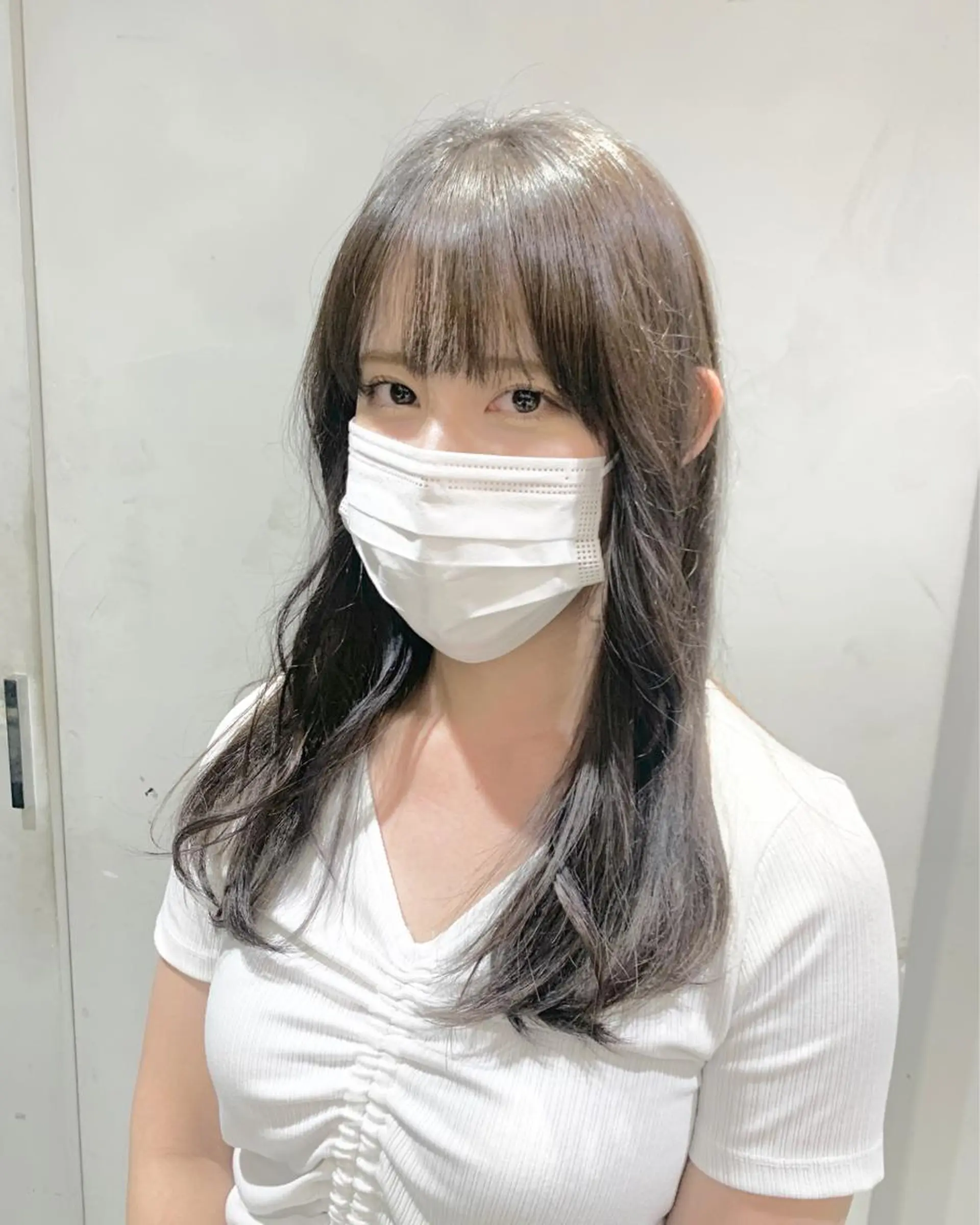 セミロング カラー カット ヘアカラー トリートメント ヘッドスパ 🎀艶モテカラー🎀 彩季のヘアスタイル