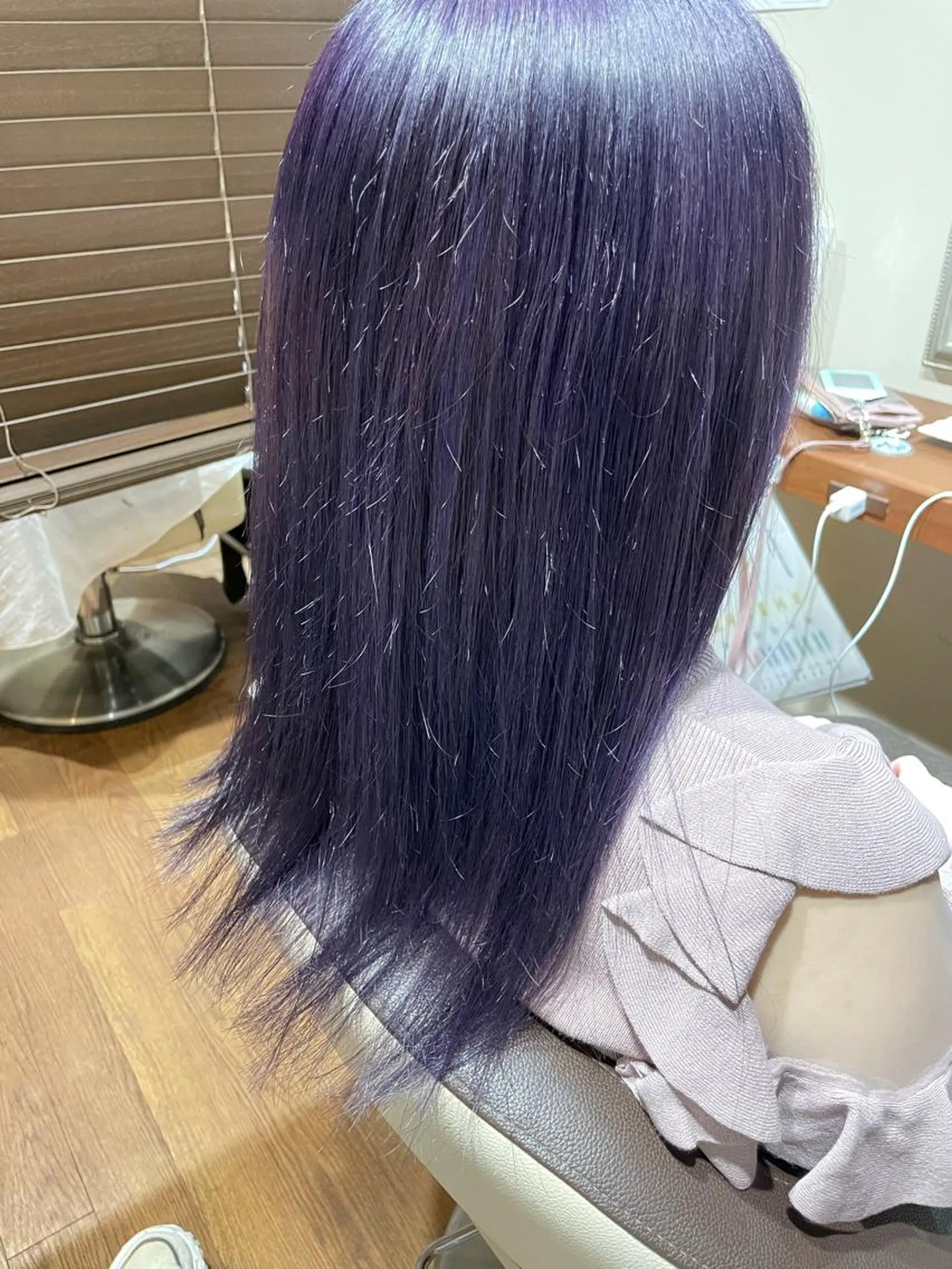 ミディアム カラー ブリーチ ヘアカラー トリートメント 羽田翔大/ブリーチ/ ボブカット/店長のヘアスタイル