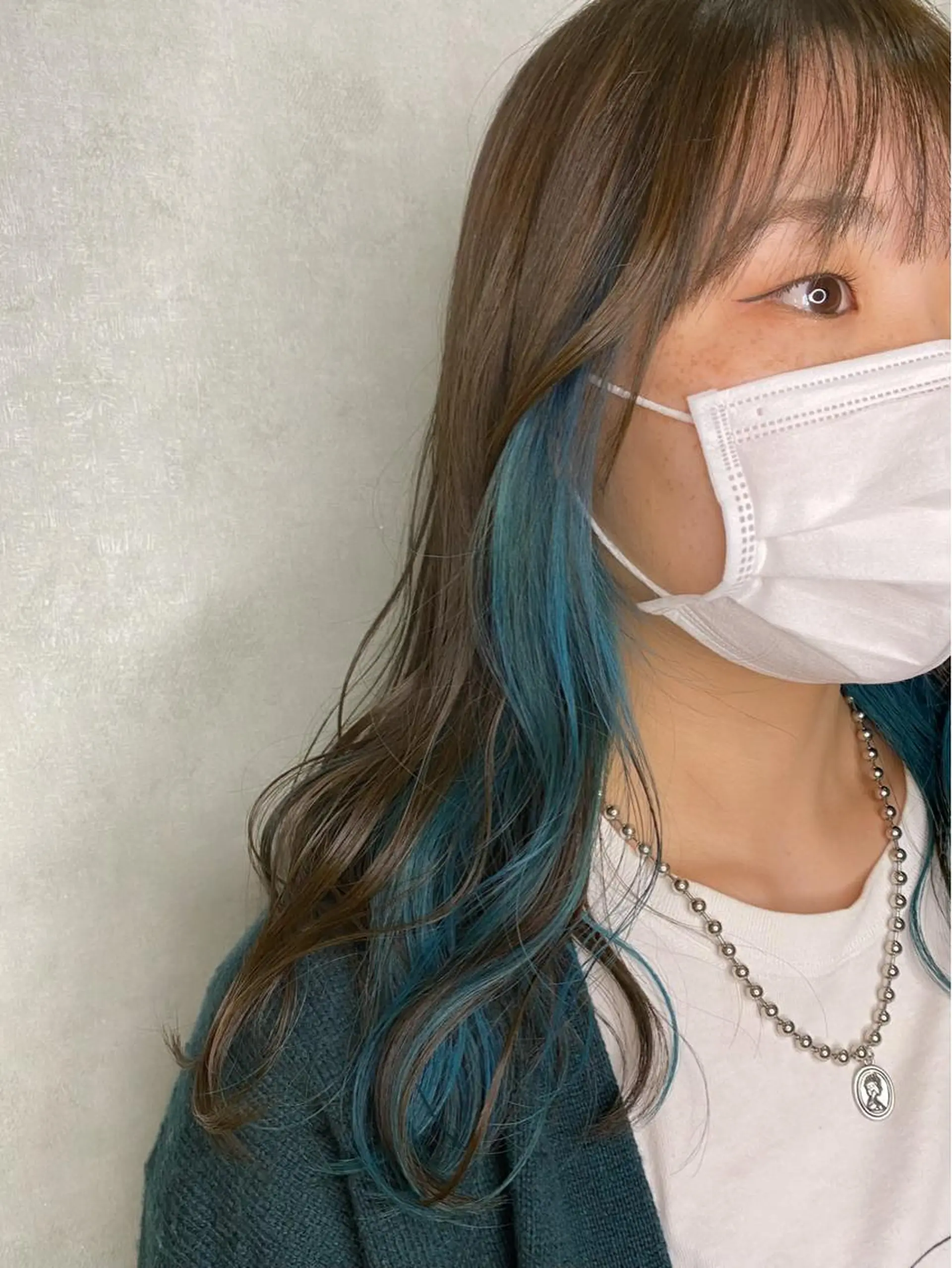 ロング ヘアカラー トリートメント 🌱ブリーチ・透明感 カラー/mapi🦭のヘアスタイル