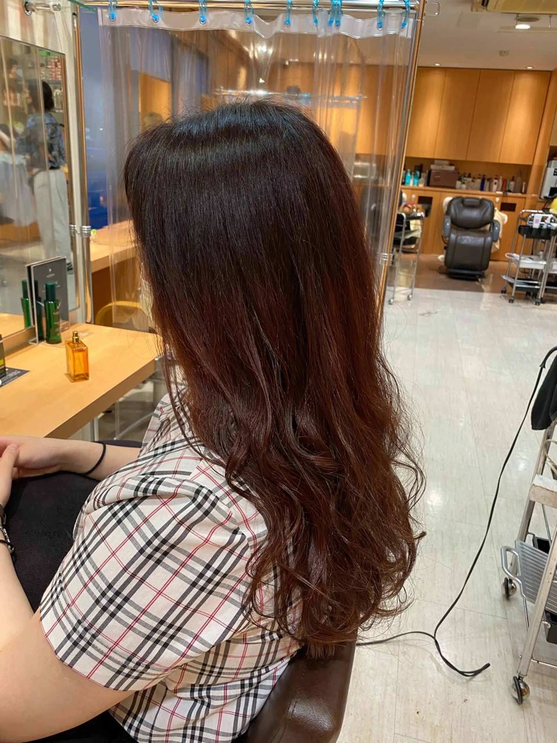 ロング カラー 🟢NEGi🟣 🫧髪質改善のヘアスタイル