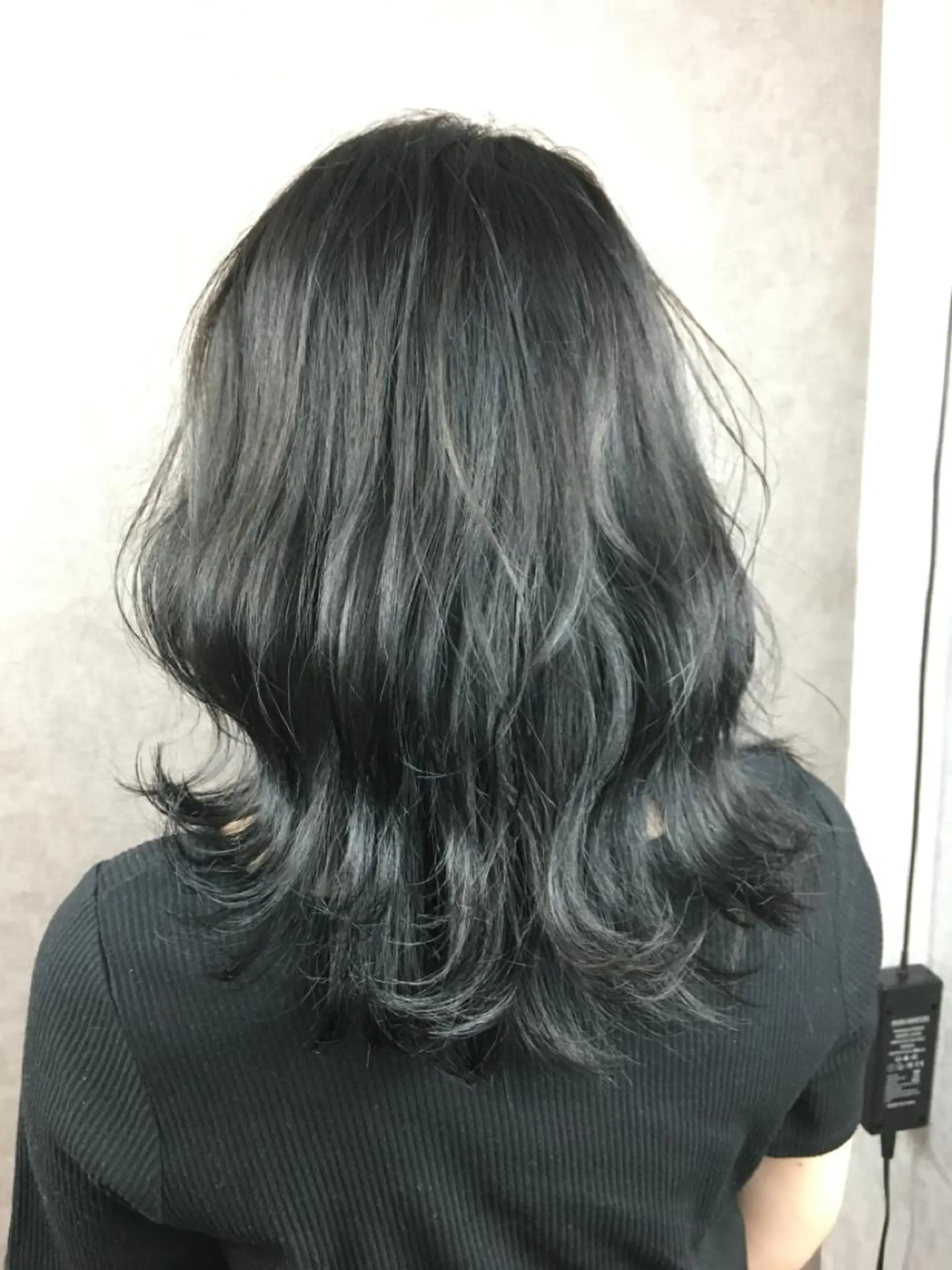 セミロング カラー ツイストスパイラル パーマ✂︎ KYOUのヘアスタイル