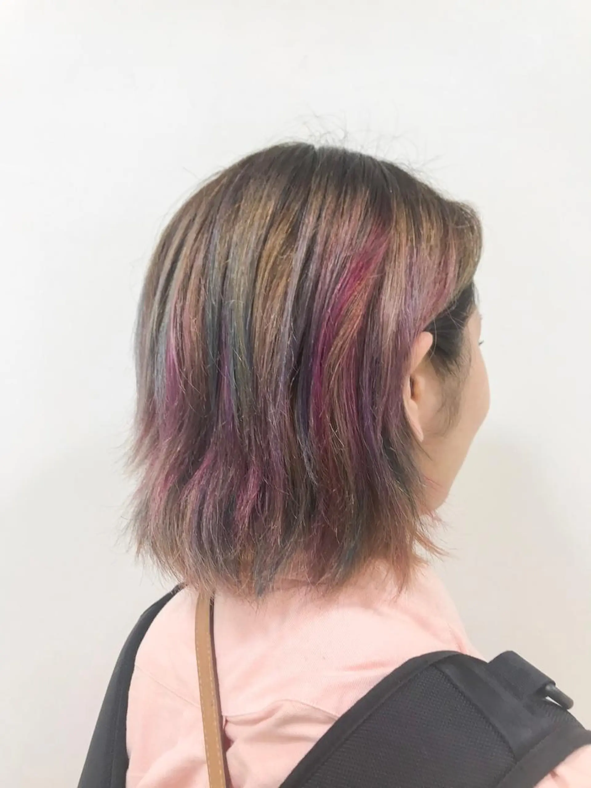 ショート カラー ハイトーンエフェクト ブリーチいち丸のヘアスタイル