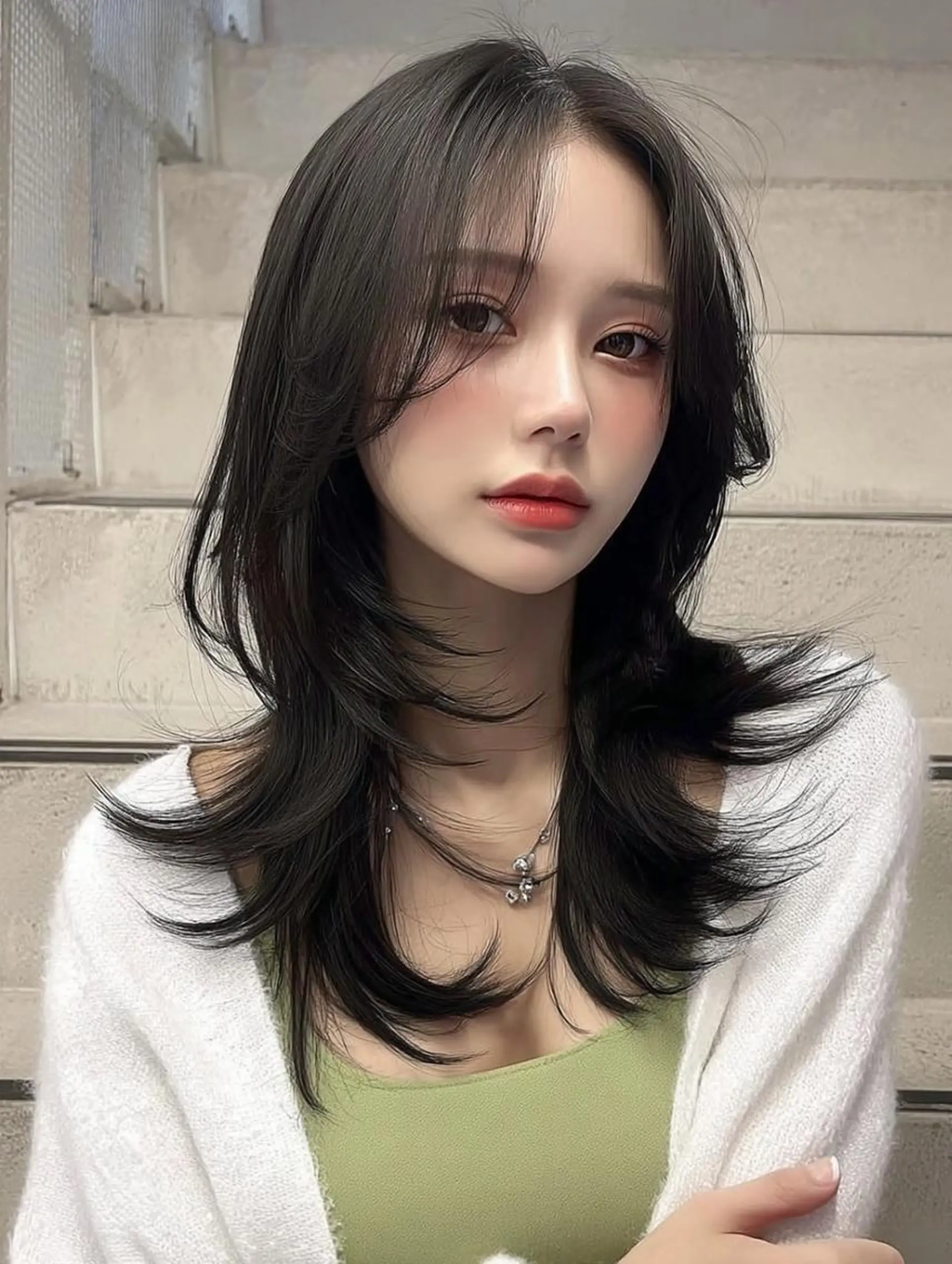 ロング 藤村 雄大のヘアスタイル