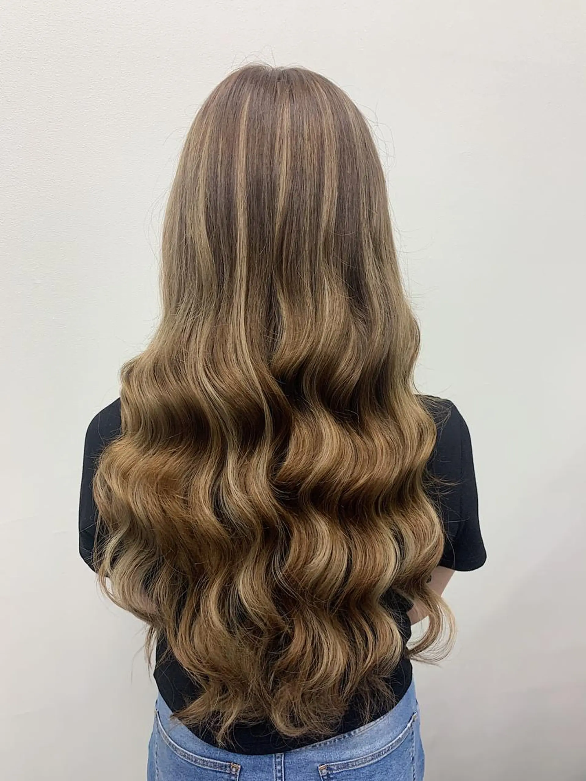 セミロング エクステ Mululu所属・京都最安価エクステ muuka🦋のヘアスタイル