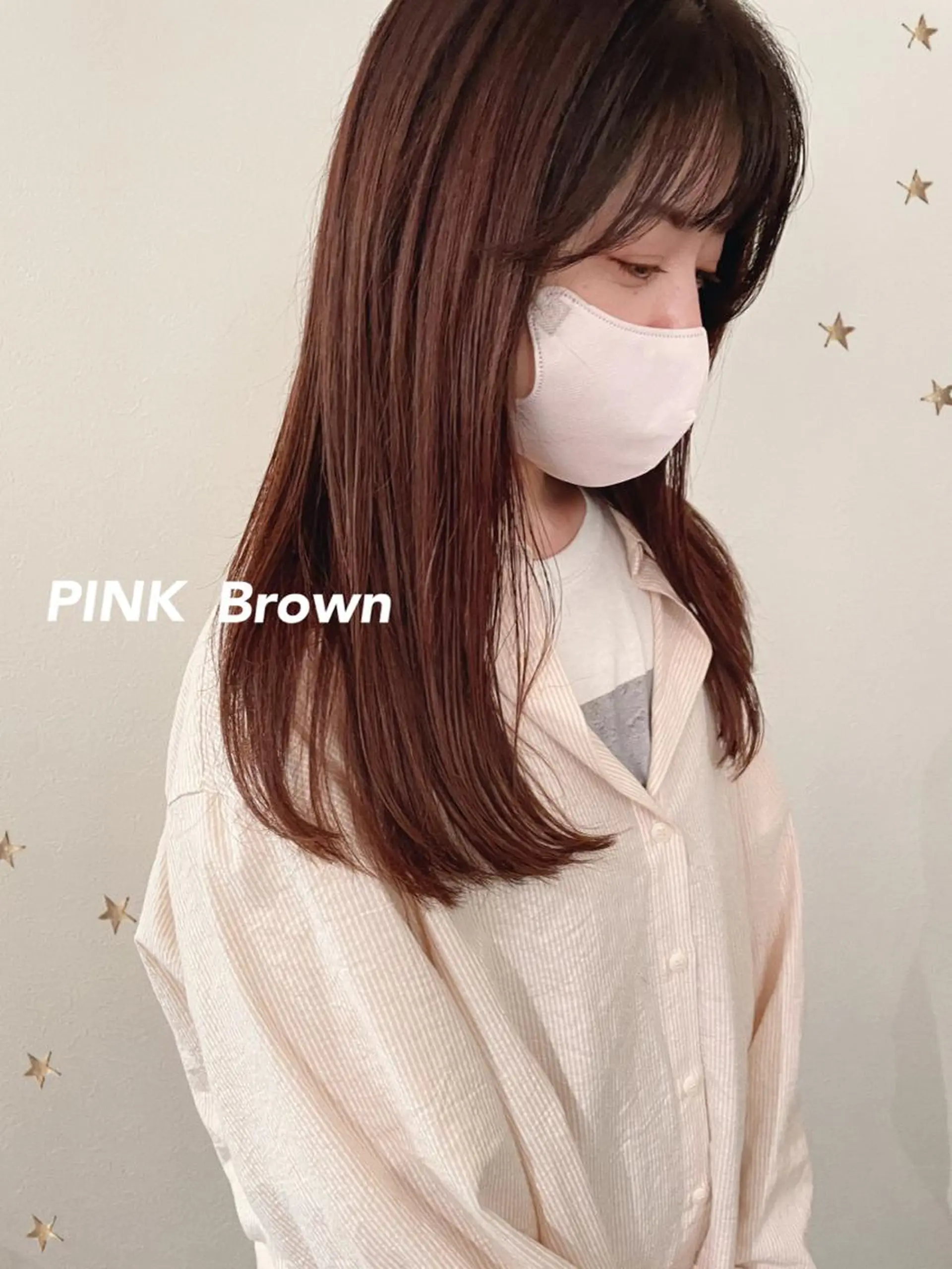 ロング カラー カット ヘアカラー トリートメント 市川 千夏のヘアスタイル