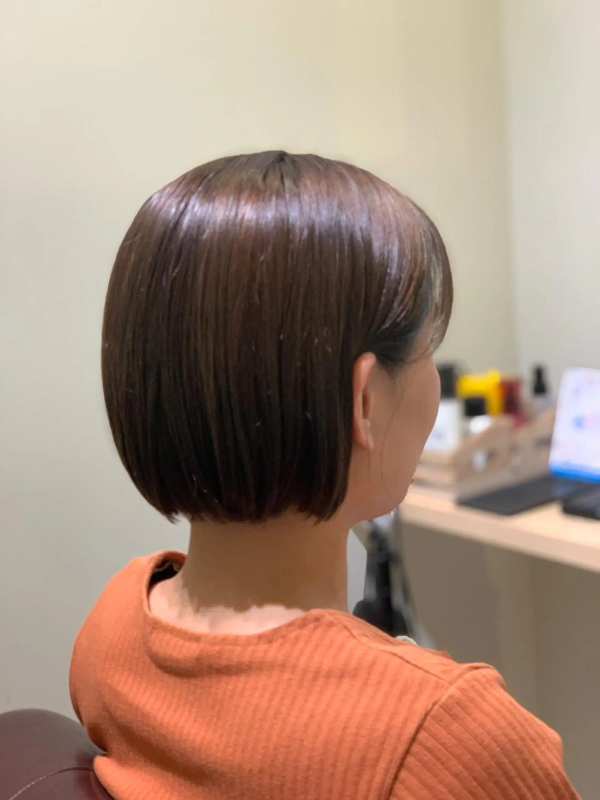 ショート カラー 北川 拓也のヘアスタイル