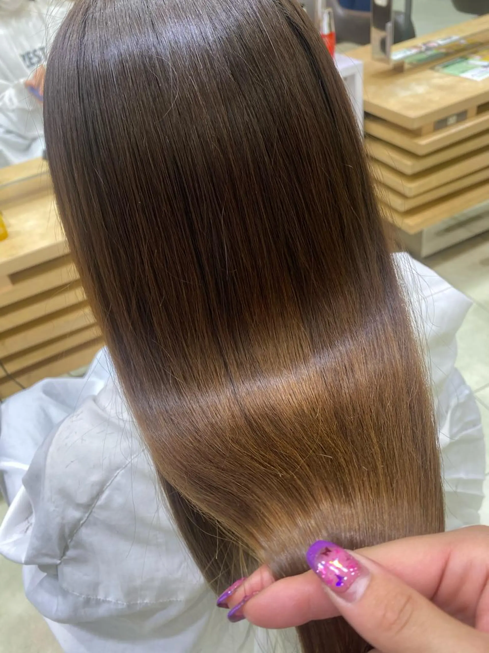 ロング カラー ヘアアレンジ Lim五反田所属・TSUNA 🌙 Lim 五反田のマツエク・マツパデザイン