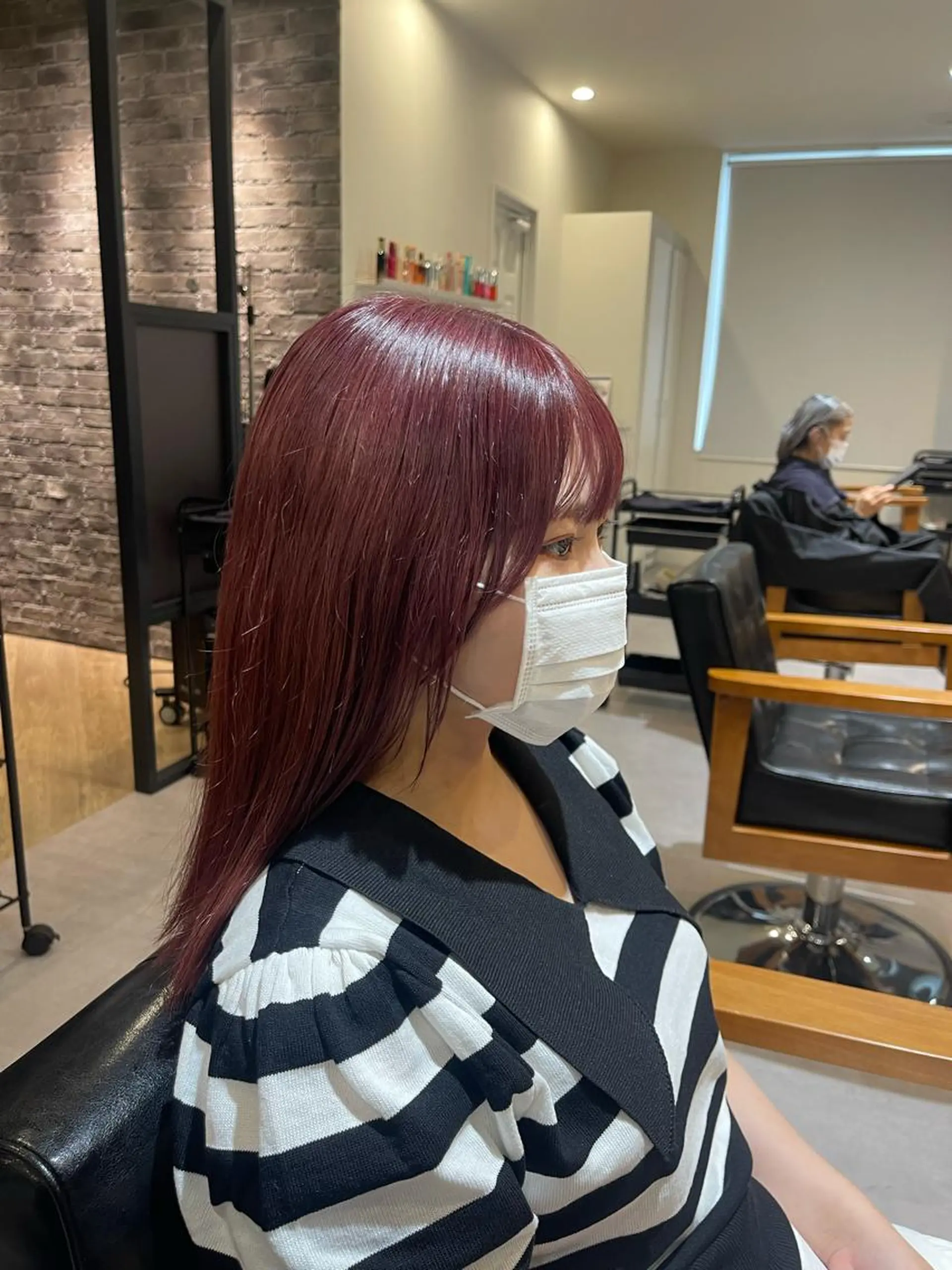 セミロング カラー カット ヘアカラー ショートとレイヤーが 好きな人|三浦翔のヘアスタイル