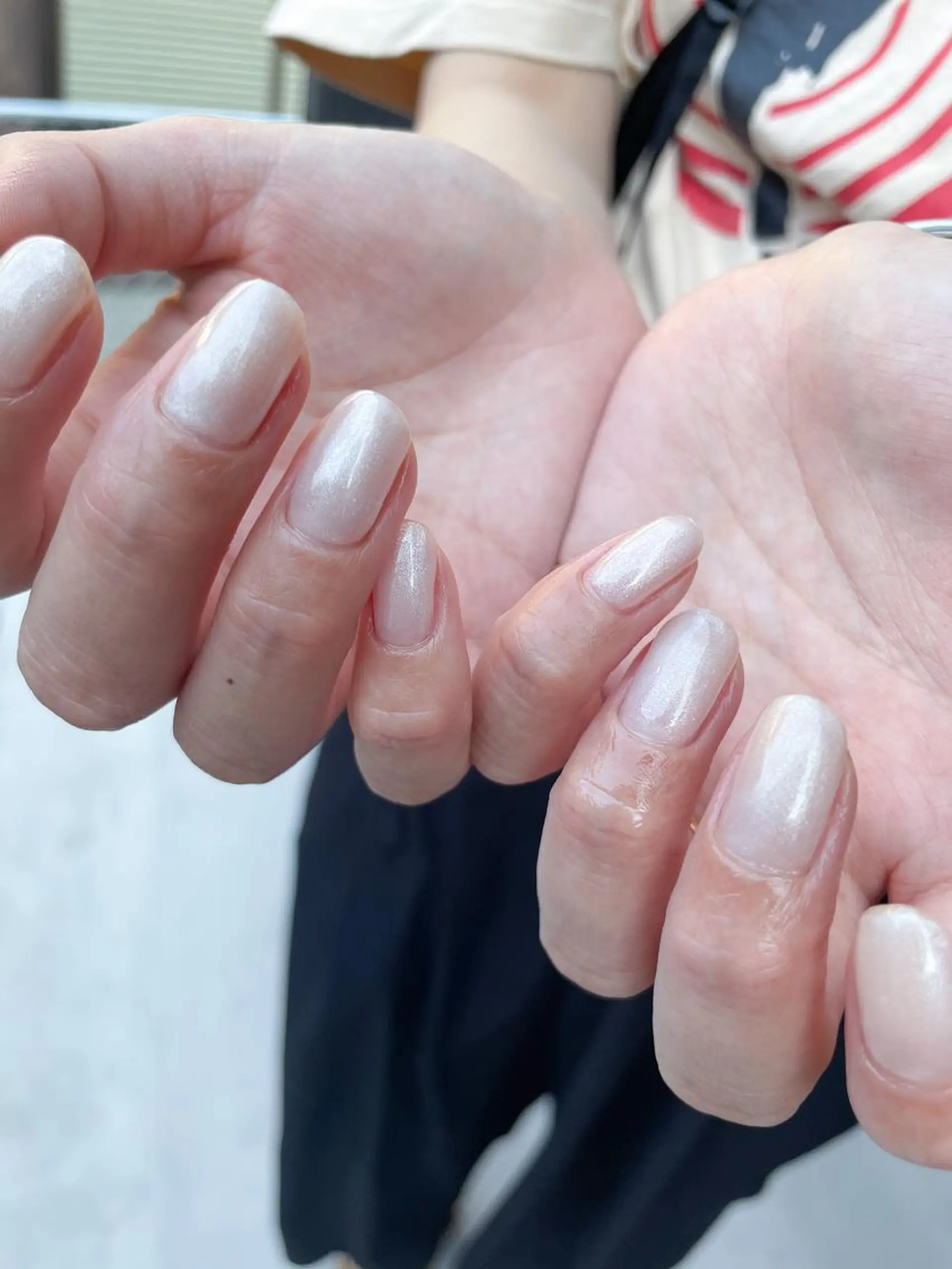 ネイル ラメ(グリッター) ワンカラーネイル atelier elsol.のネイルデザイン