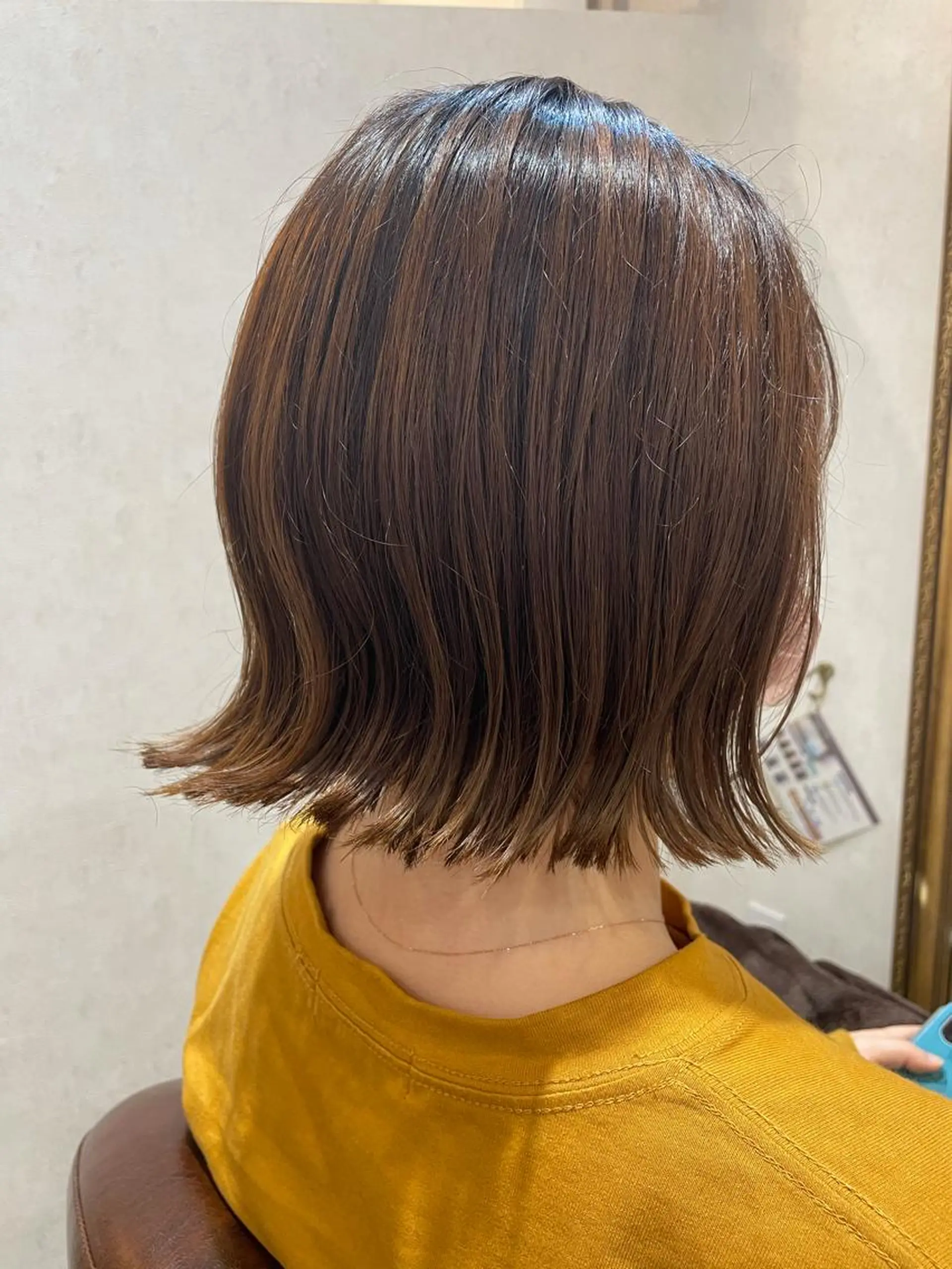 ショート 外ハネヘア 透明感カラー💎 AYAのヘアスタイル