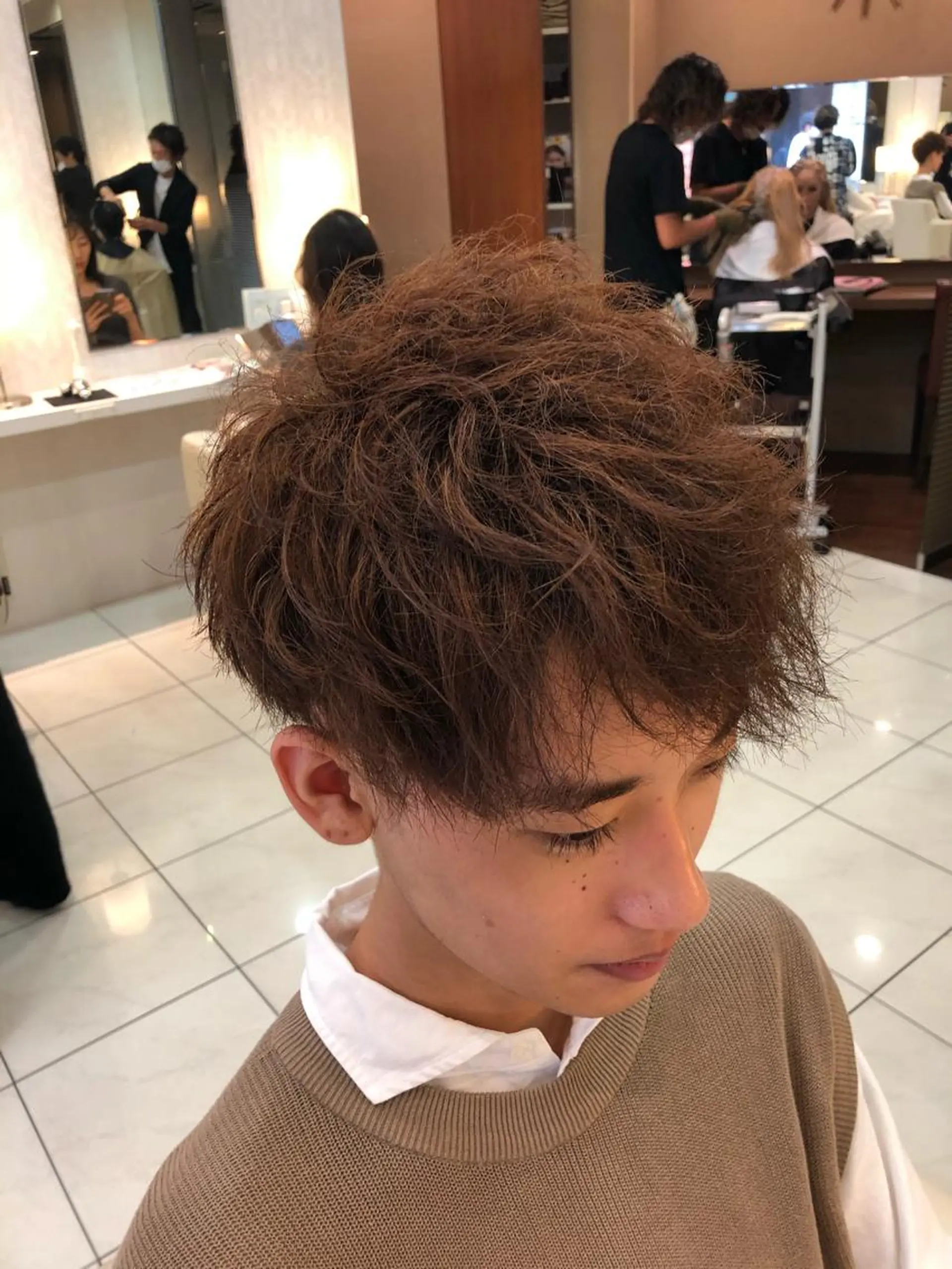 メンズ カット 神田 澪史のヘアスタイル