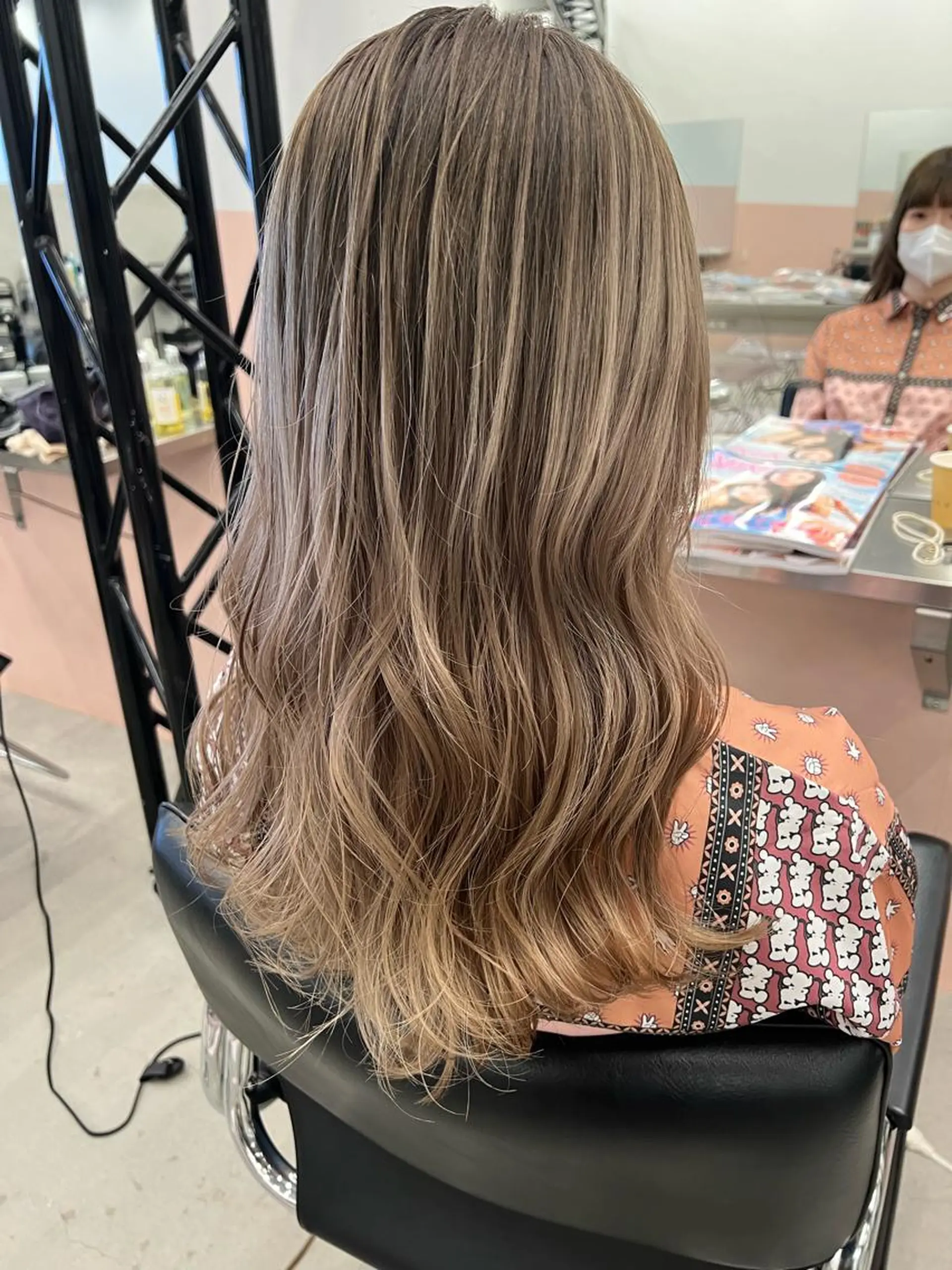 ロング カット ヘアカラー トリートメント ヘッドスパ 🌿大内雅斗 🌿韓国ヘアのヘアスタイル