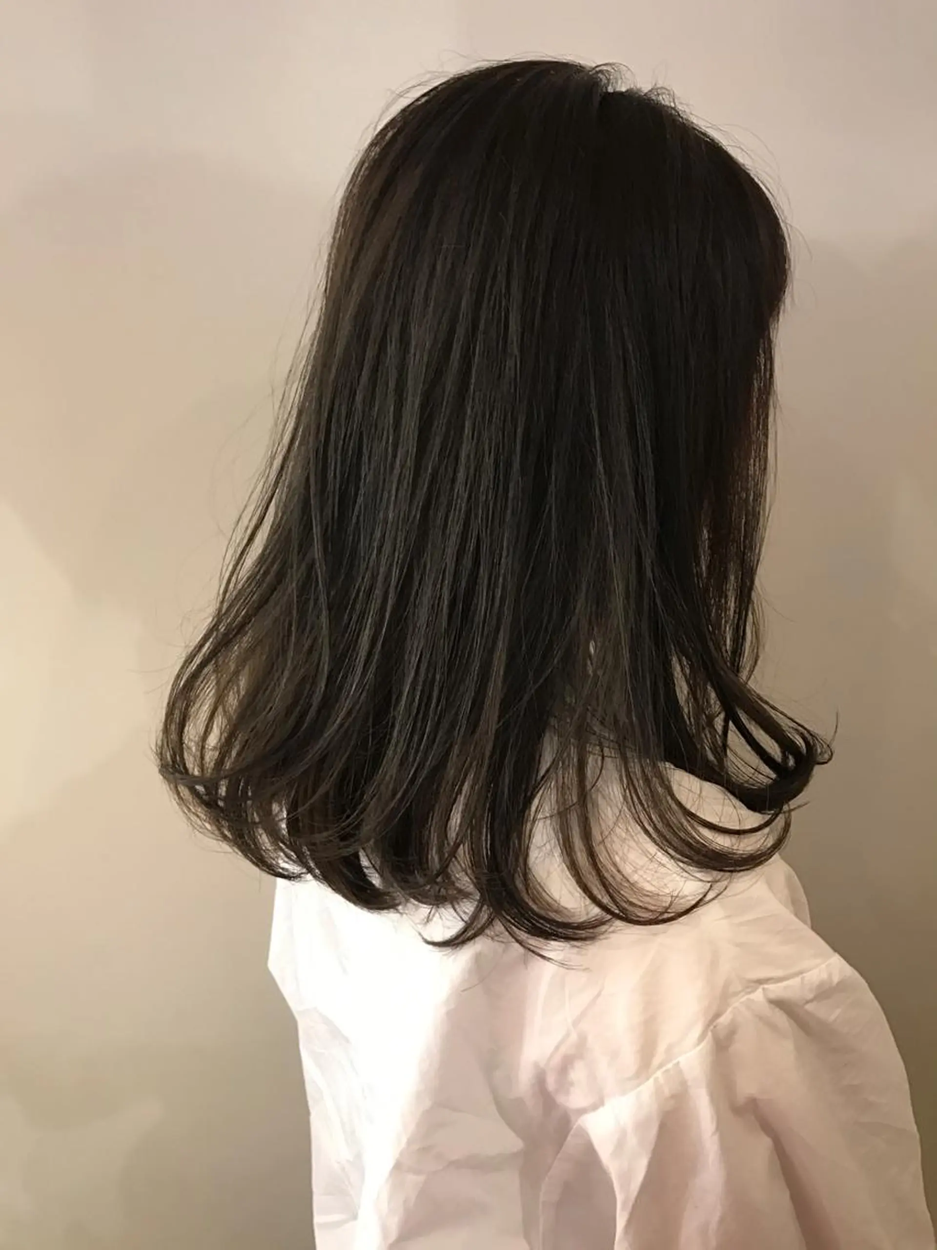 セミロング カラー ショートボブ💗 ヤマネシオリのヘアスタイル