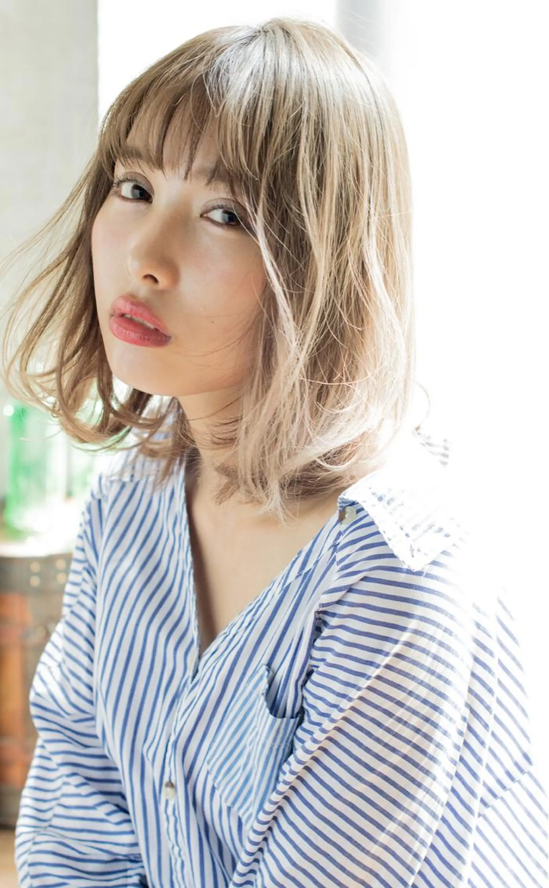 ショート ミディアム セミロング カラー パーマ ボブ 髪質改善、縮毛矯正 店長浅野太郎のヘアスタイル