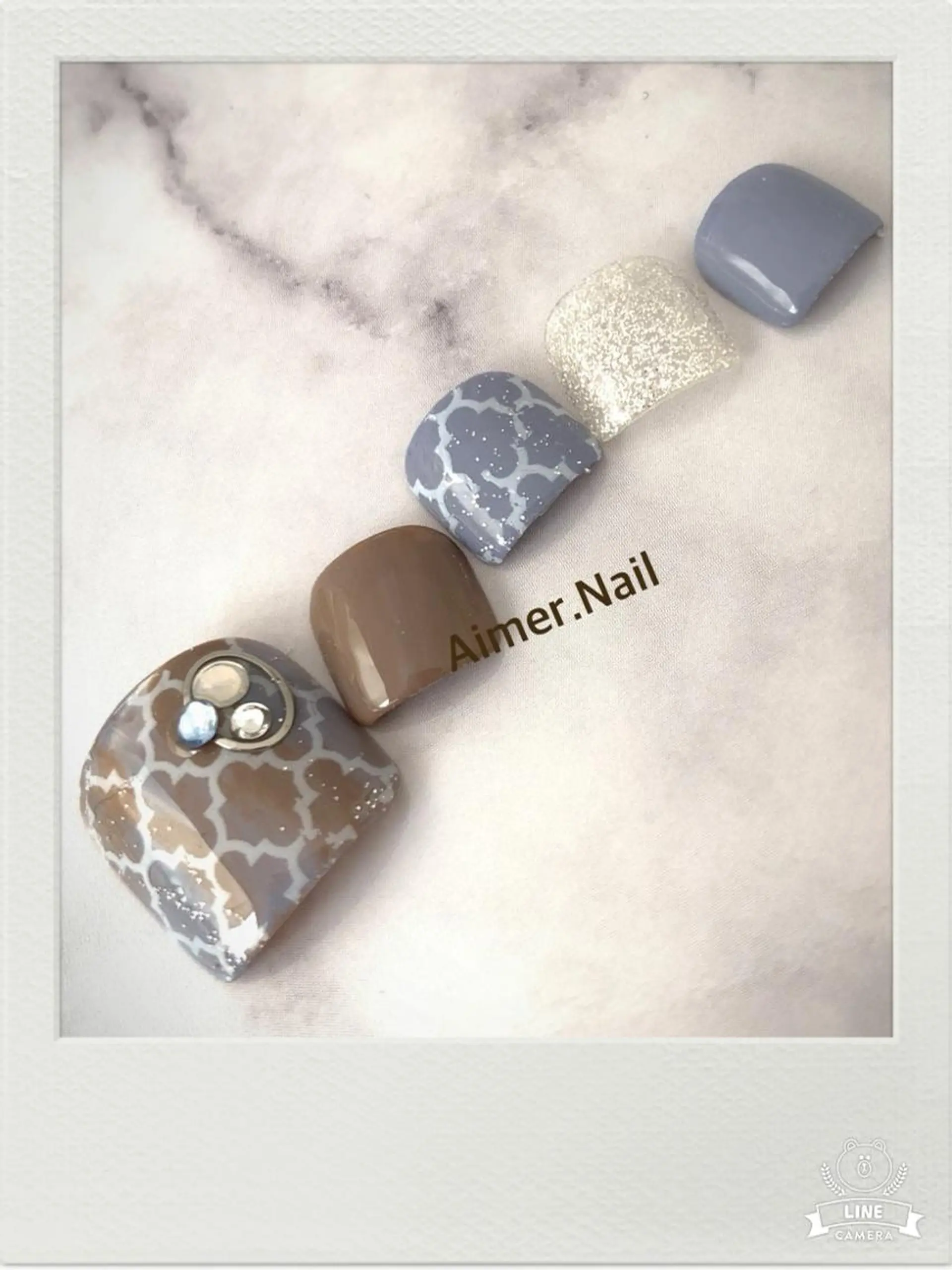 ネイル フットネイル フットネイル Aimer. Nailのネイルデザイン
