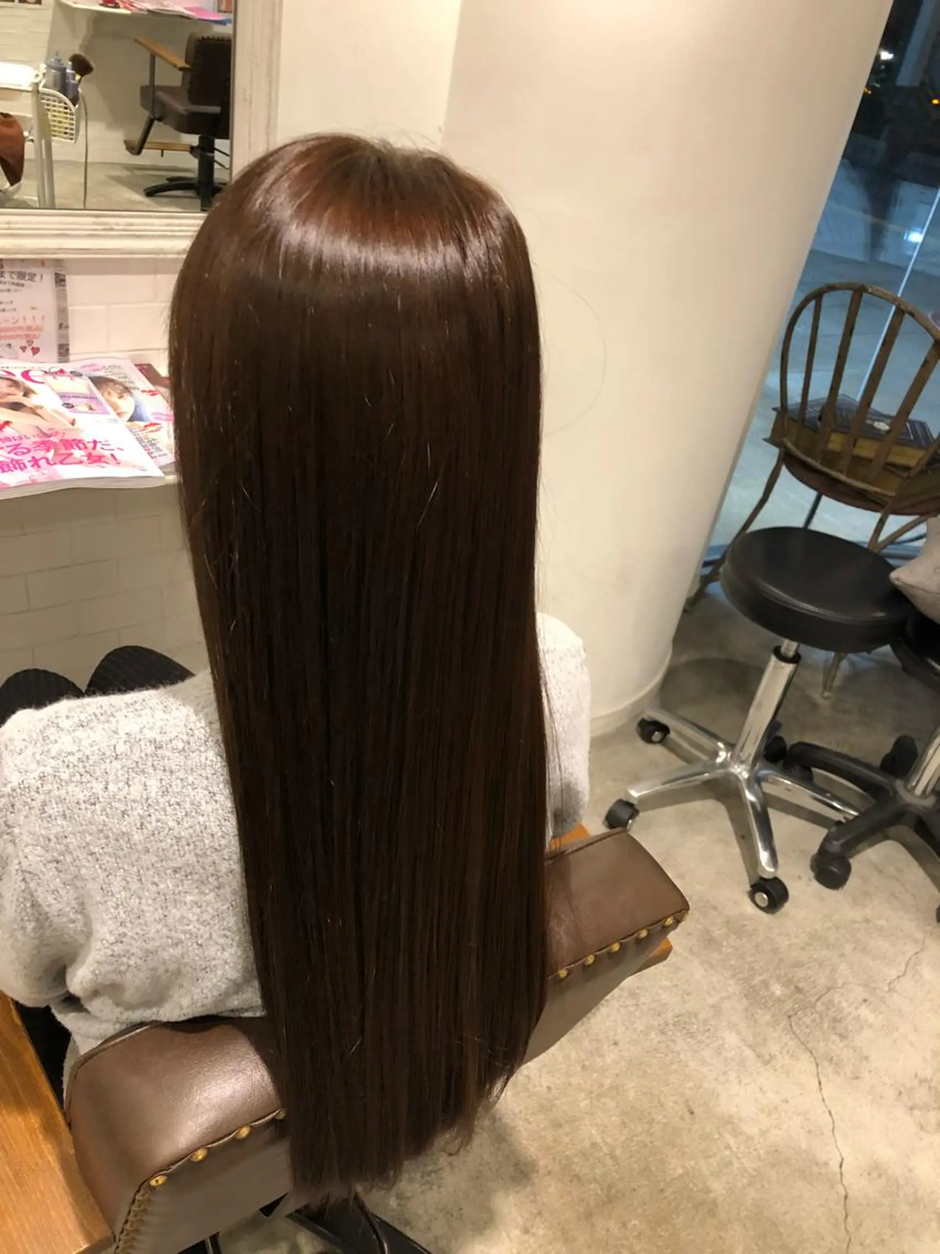 ロング カラー yu kiのヘアスタイル