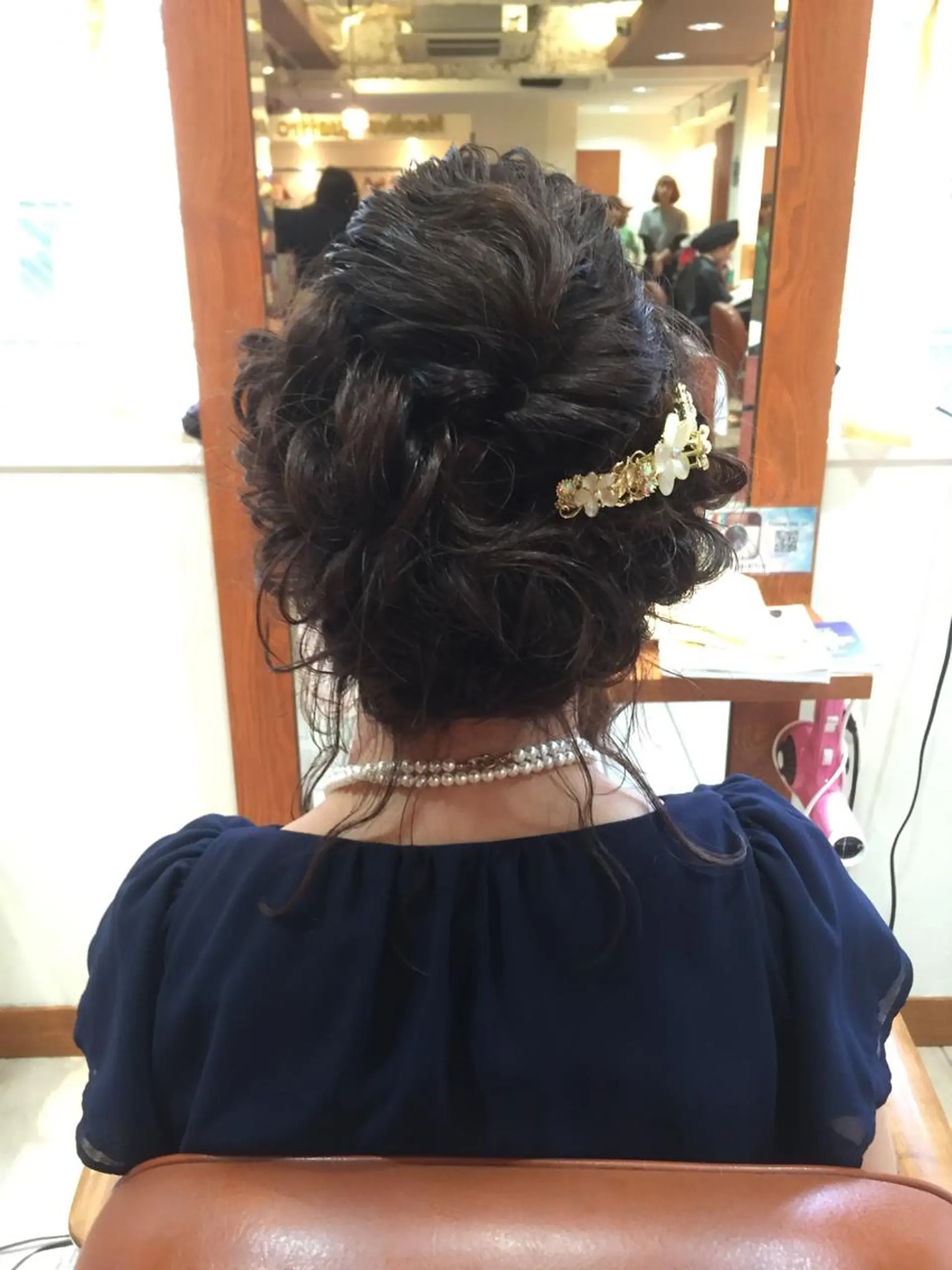 ロング カラー パーマ ヘアアレンジ 可愛いを作る神 ナオヒロのヘアスタイル