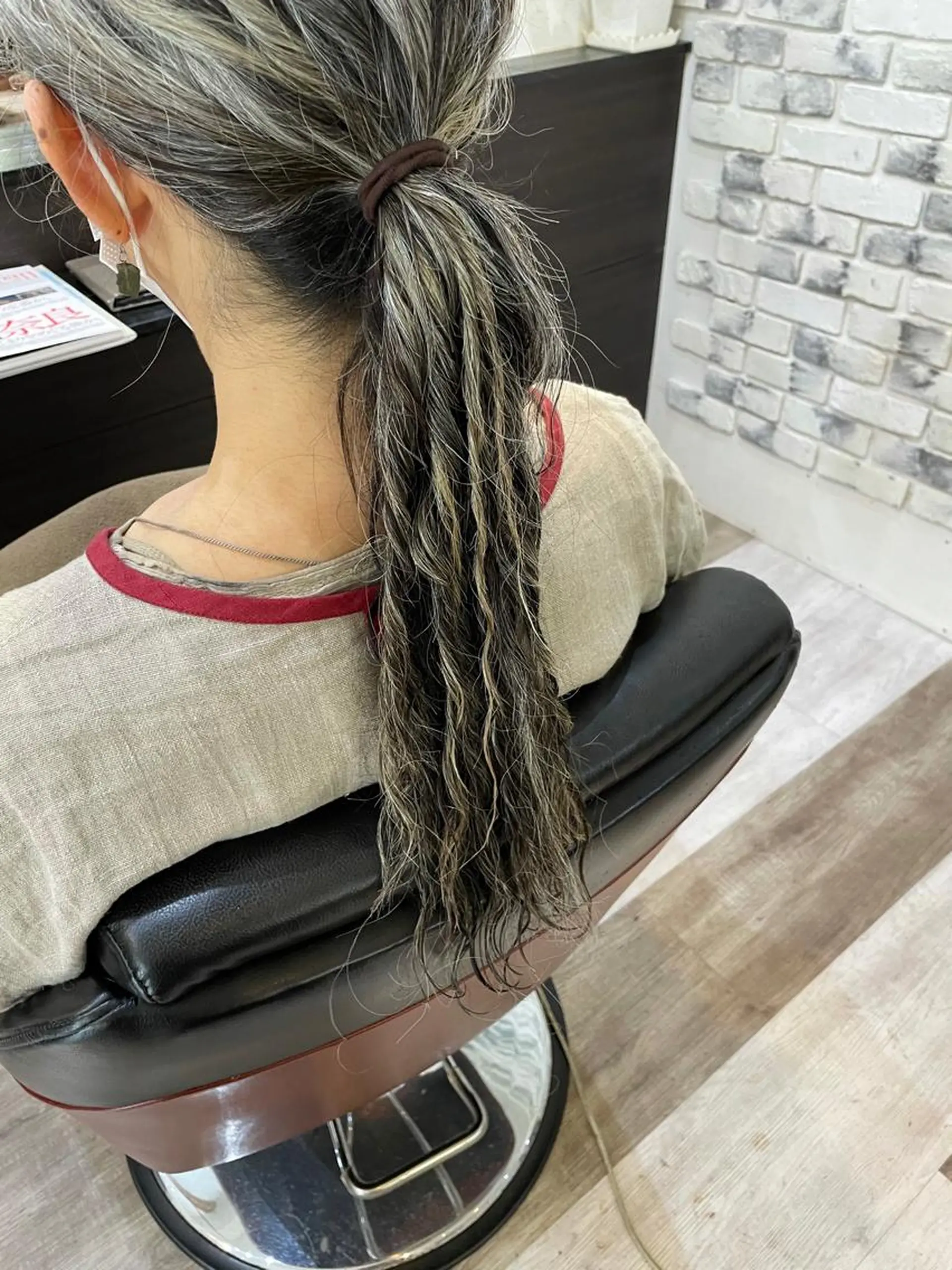 ロング ツイストパーマ 正分 真美のヘアスタイル