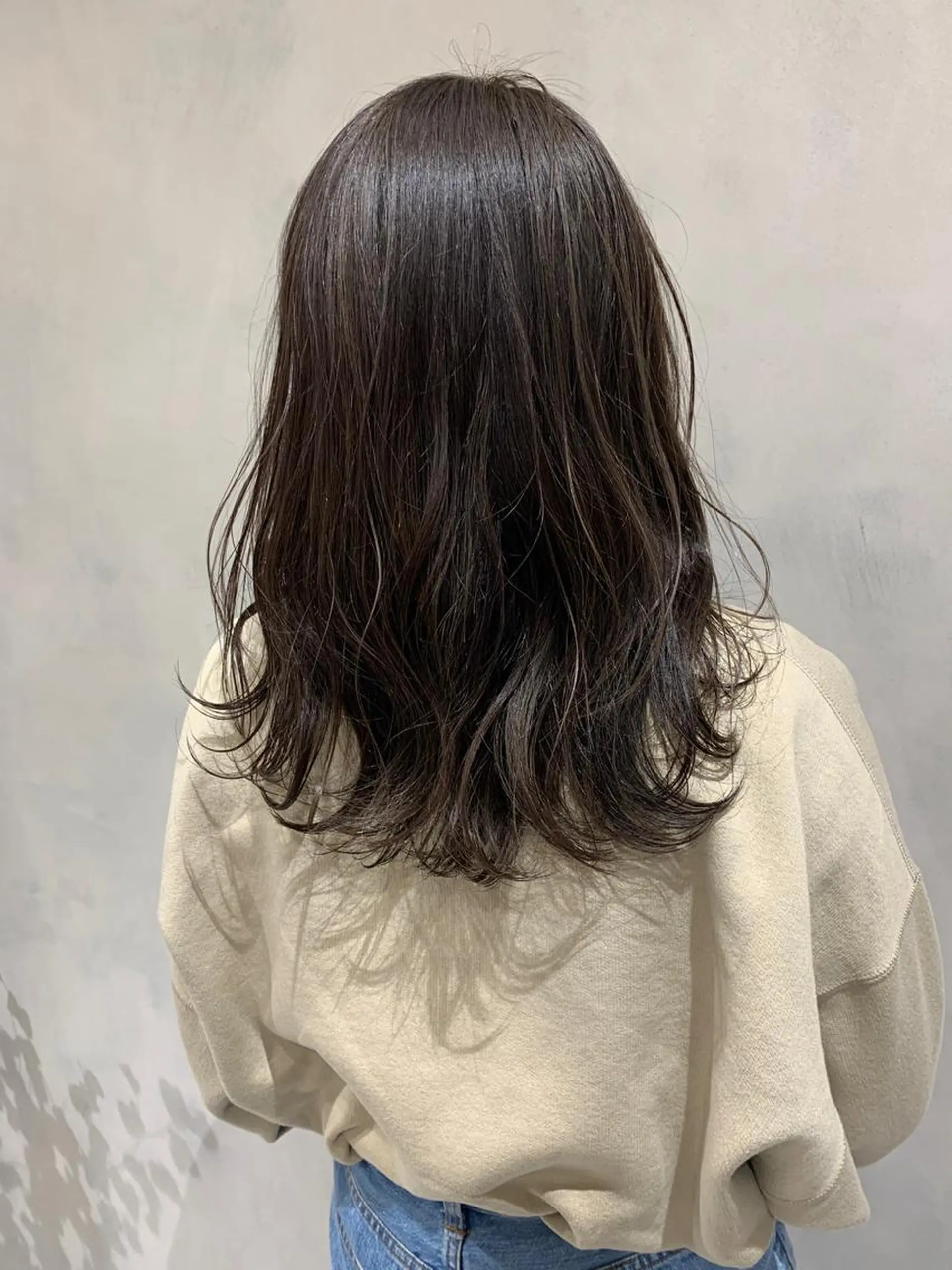 セミロング カラー 似合わせ/レイヤー/ ボブ/西島 絢香のヘアスタイル