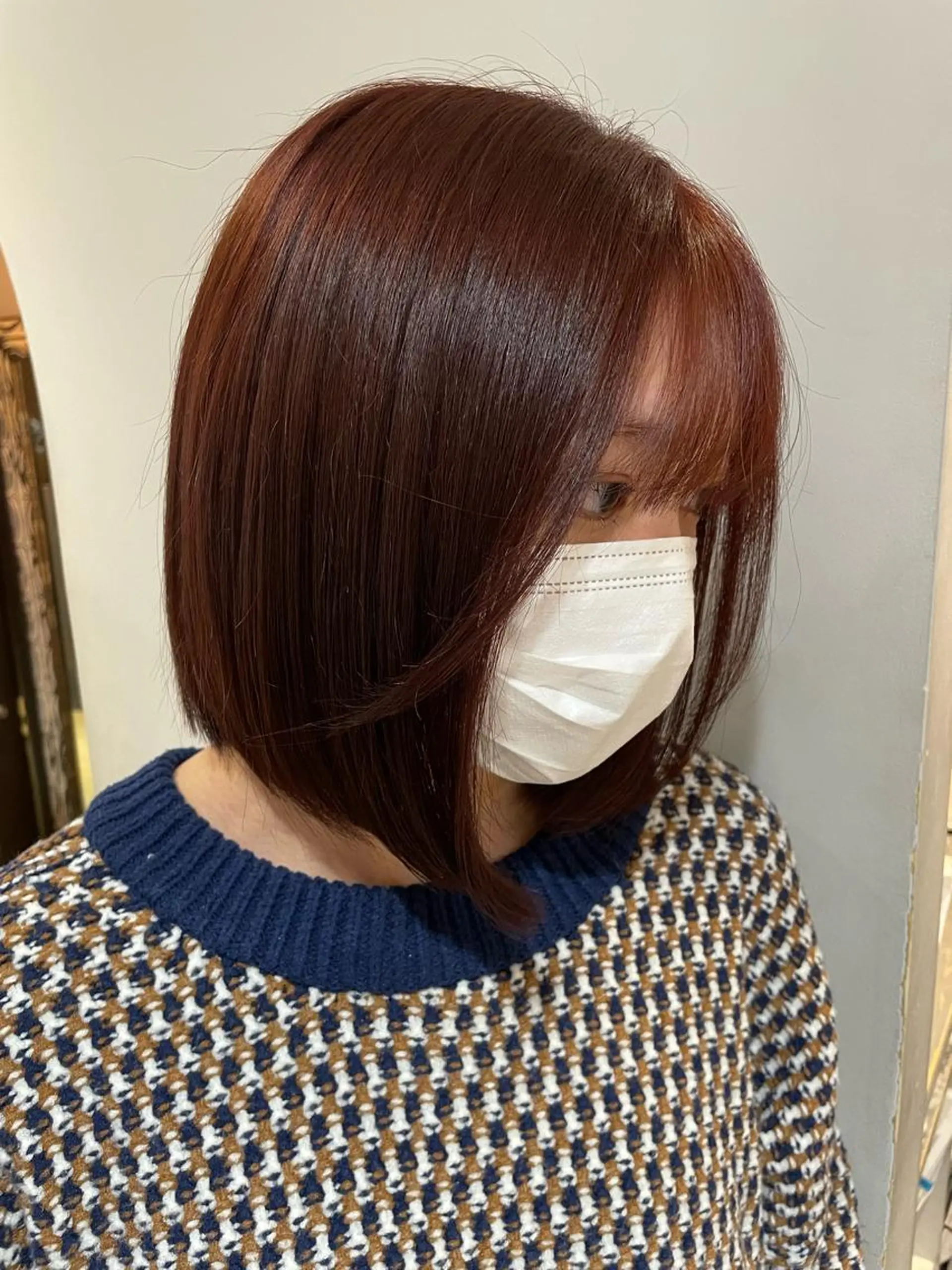 ショート ヘアカラー トリートメント 岩下昂世/ ハイトーン/デザインのヘアスタイル