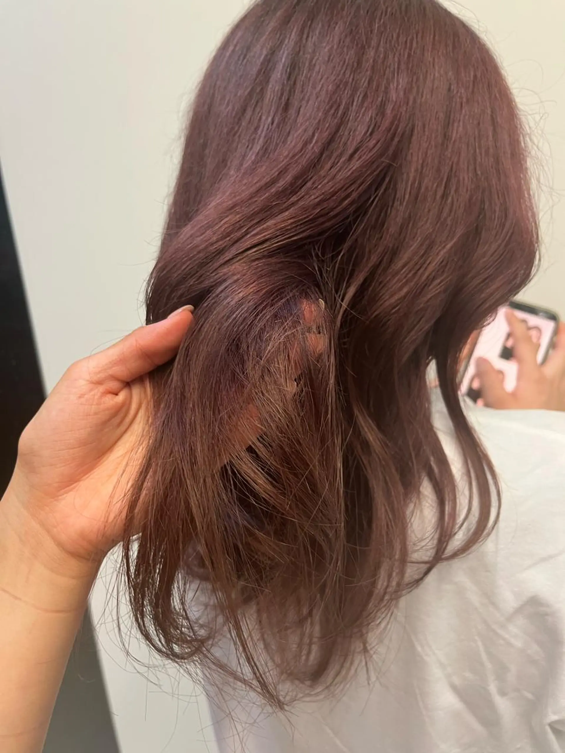 カラー 心美/ブリーチなし 透明感カラーのヘアスタイル