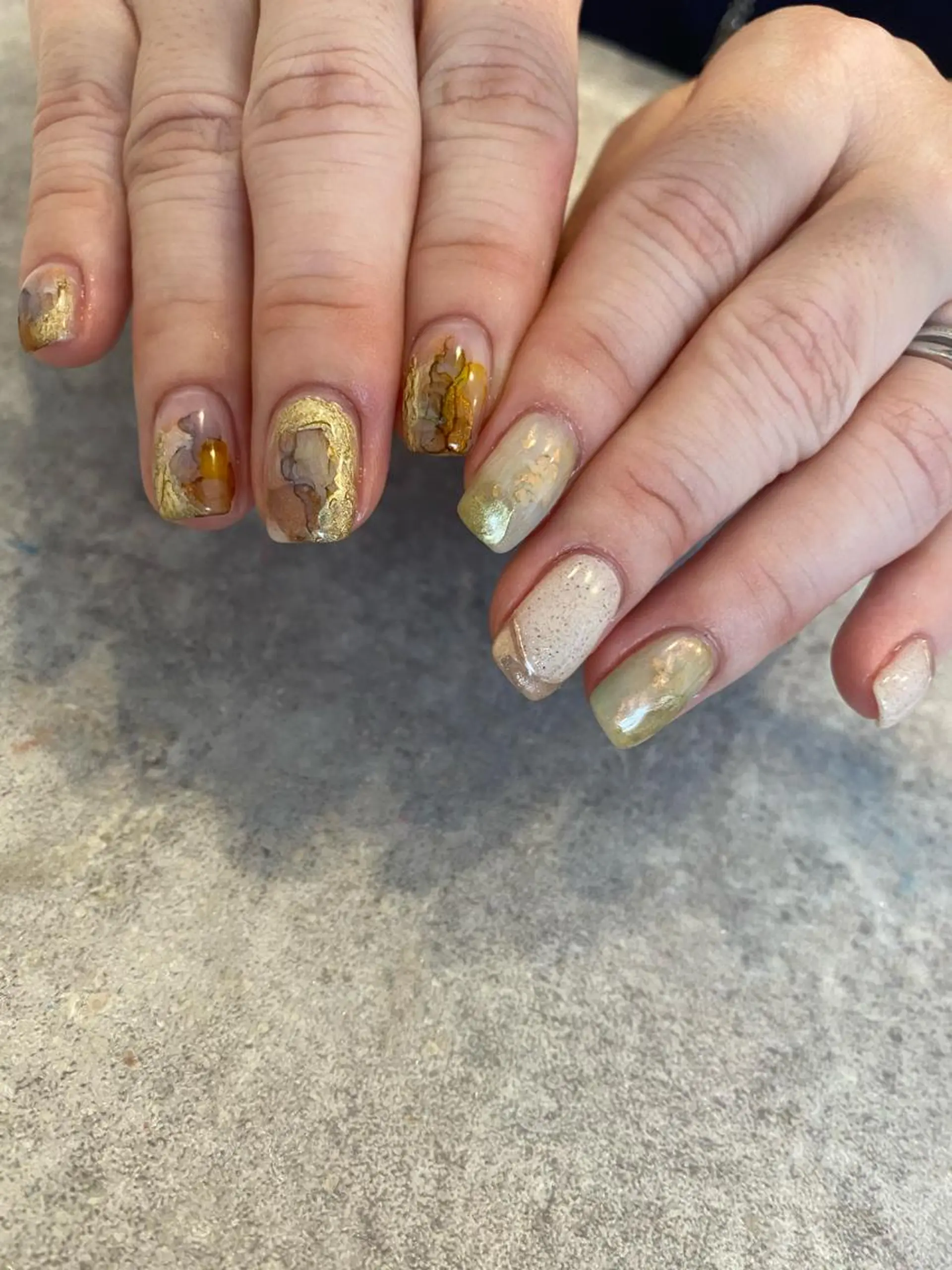 ネイル ハンドネイル 【LINON】 airiのネイルデザイン