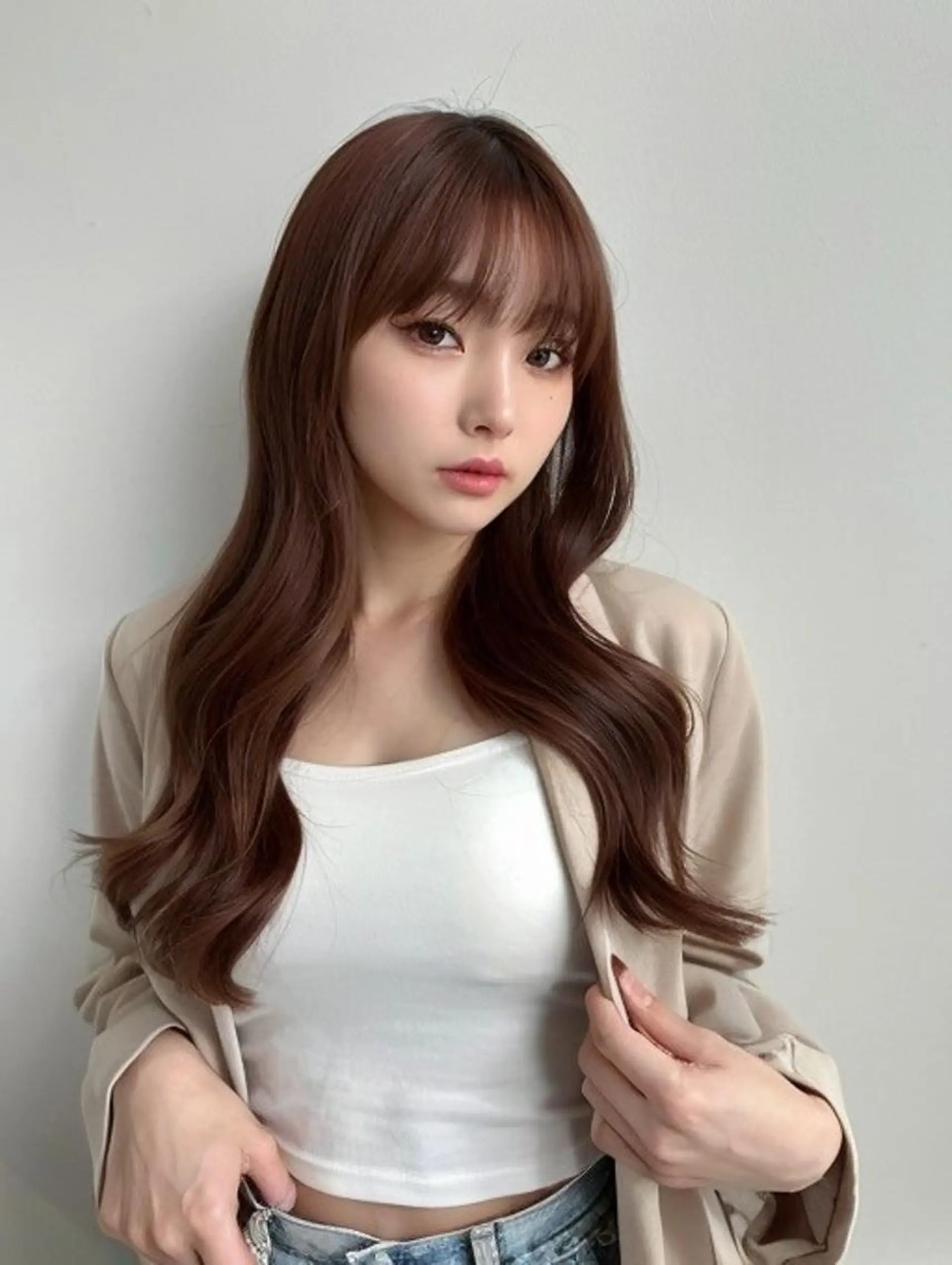 ロング ヘアアレンジ カラー 透明感爆モテカラー Hitoshiのヘアスタイル