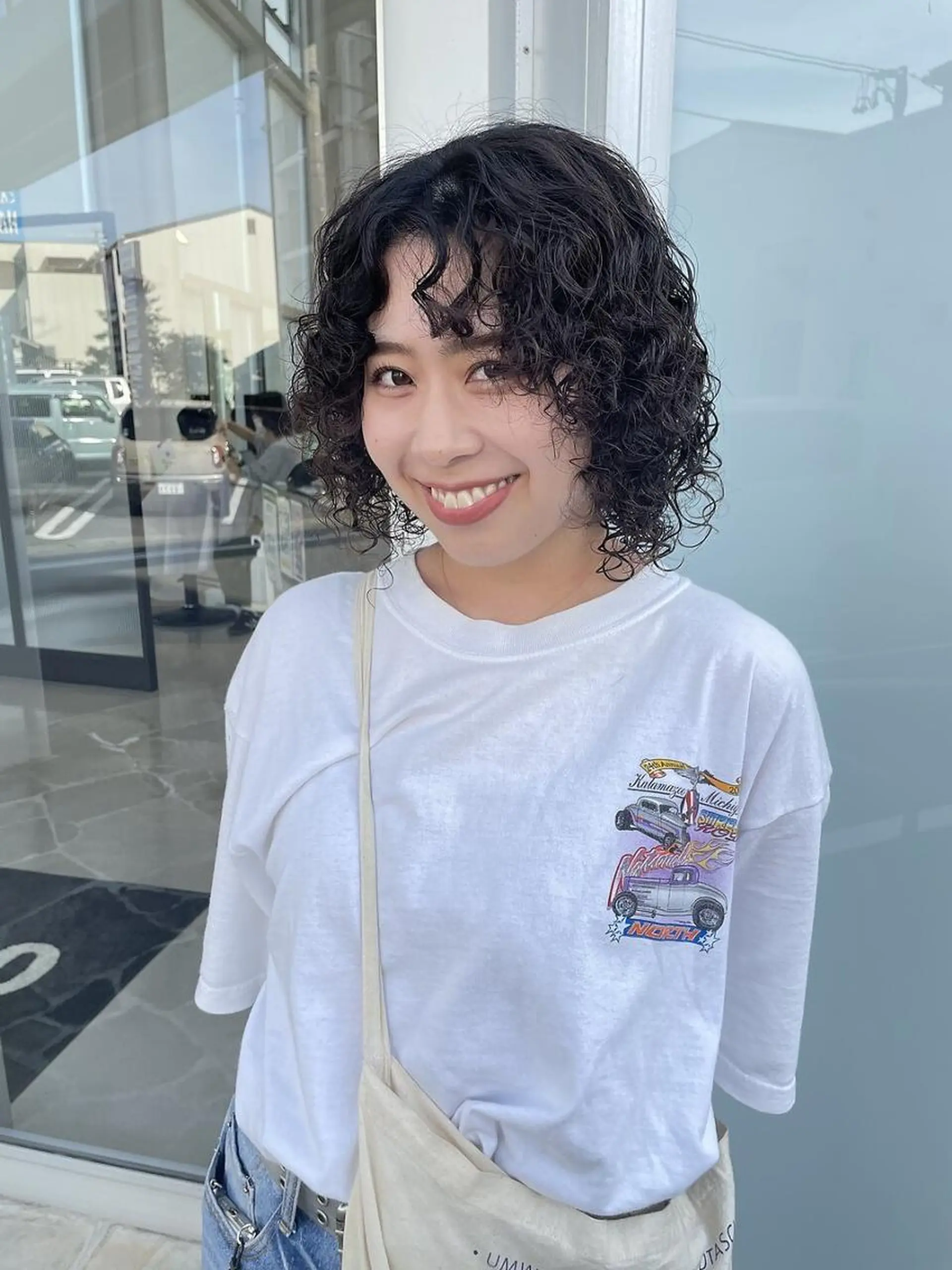 パーマ ショート カット パーマ 🌀パーマモデル 募集中/大谷りな🌀のヘアスタイル