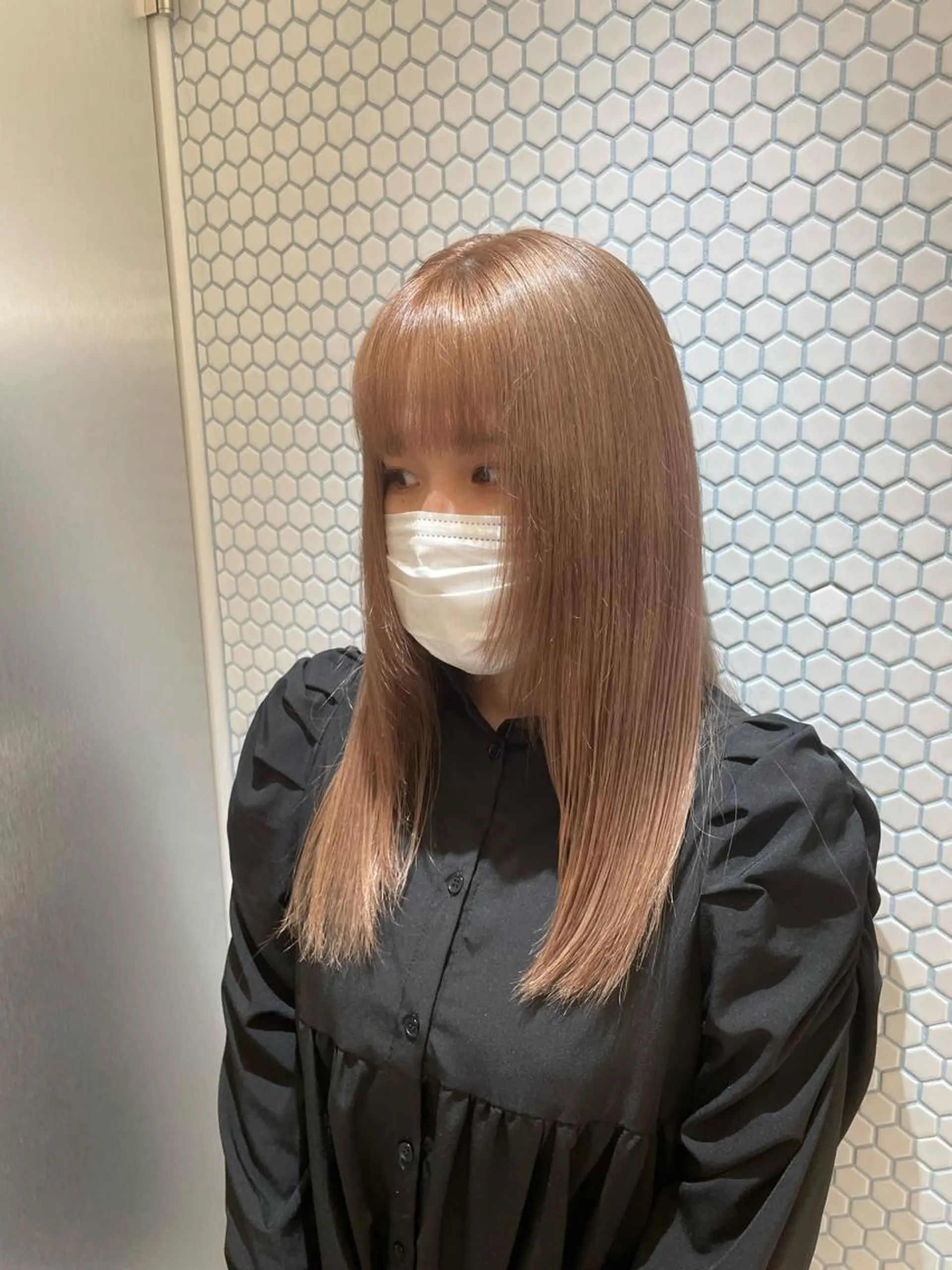 ロング カラー メンズブリーチカラー ❤︎hirokoのヘアスタイル
