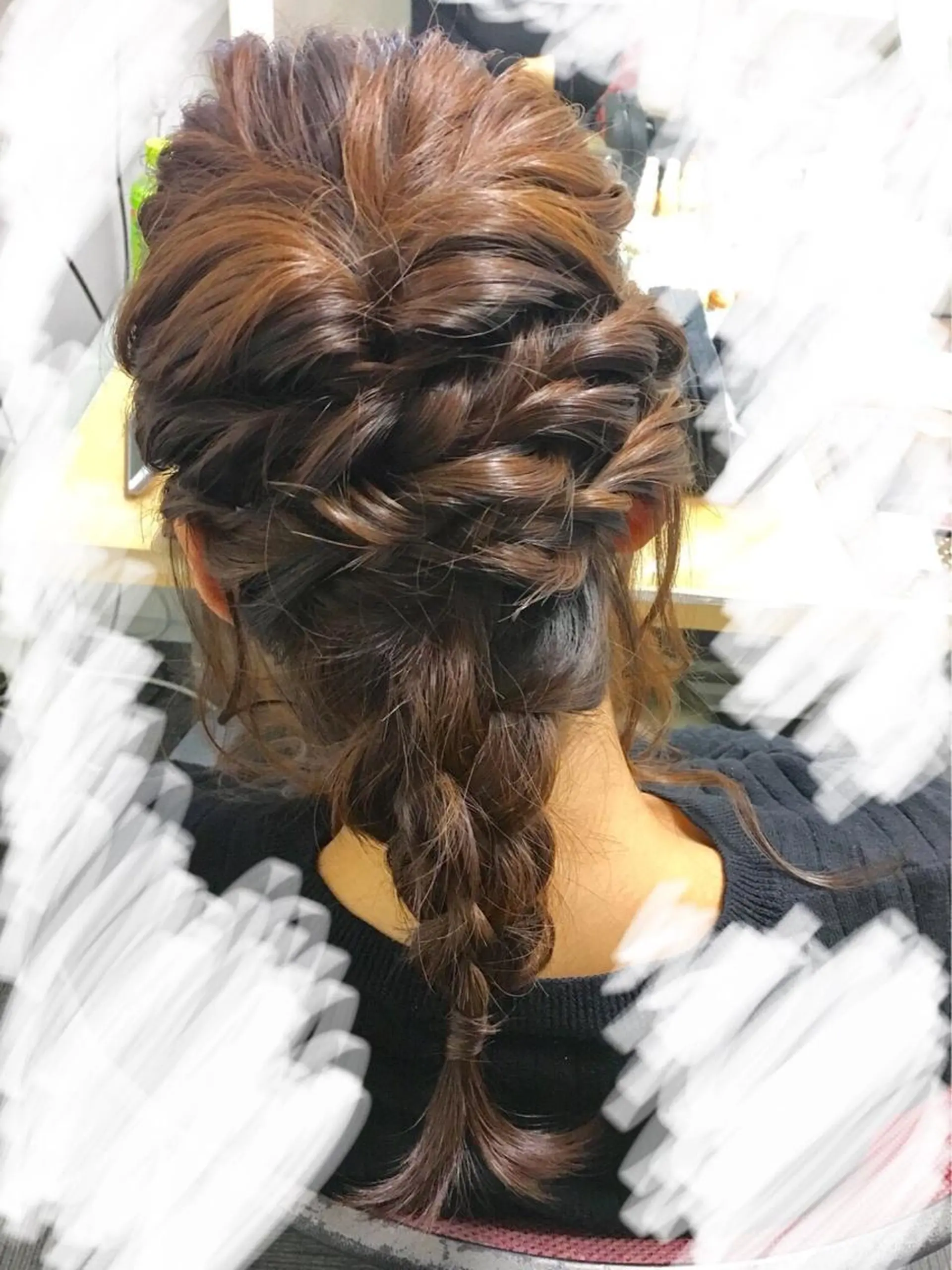 セミロング ヘアアレンジ 🍎みついじゅん🍏 ボブ指名No.1のヘアスタイル