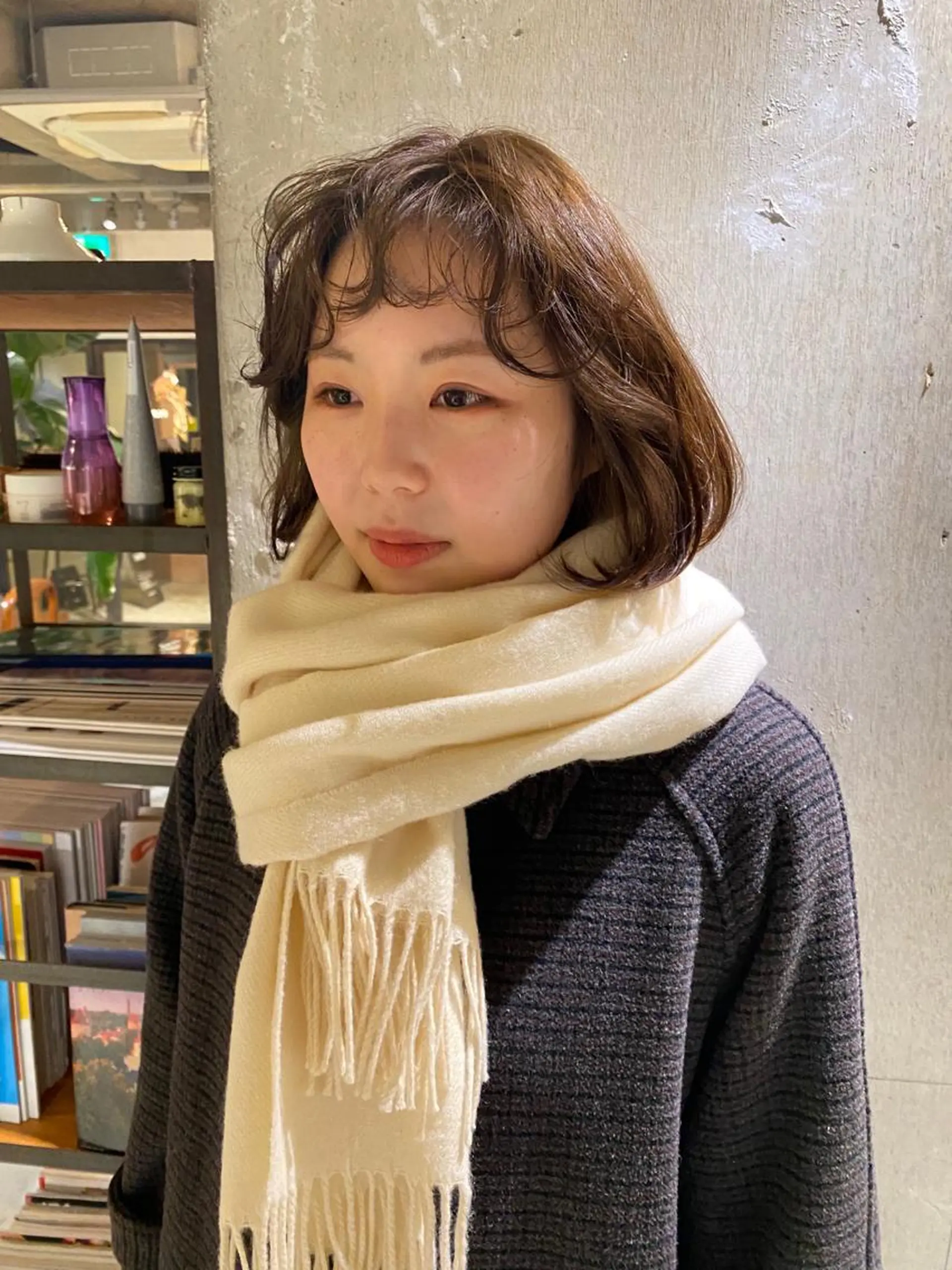 ショート カラー 聖 来のヘアスタイル