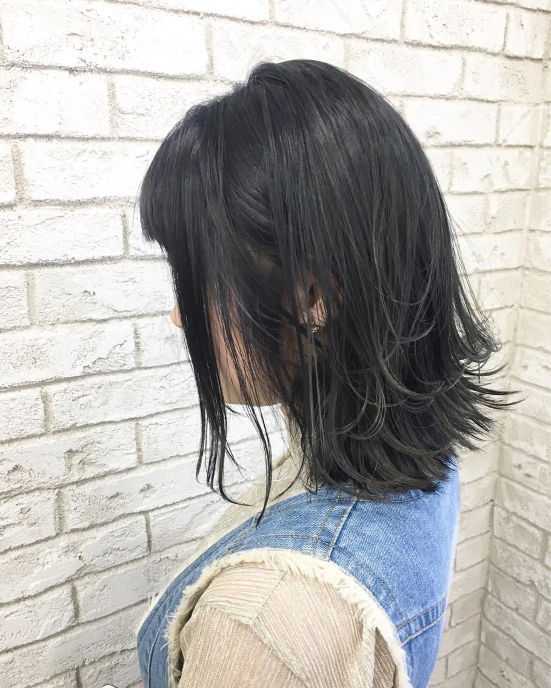 ミディアム カラー グレージュ イルミナカラー boutique misakiのヘアスタイル