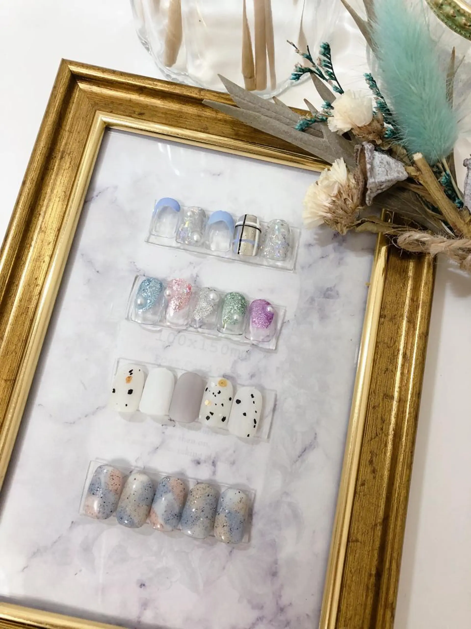 ネイル nail salon ラピスラズリのネイルデザイン