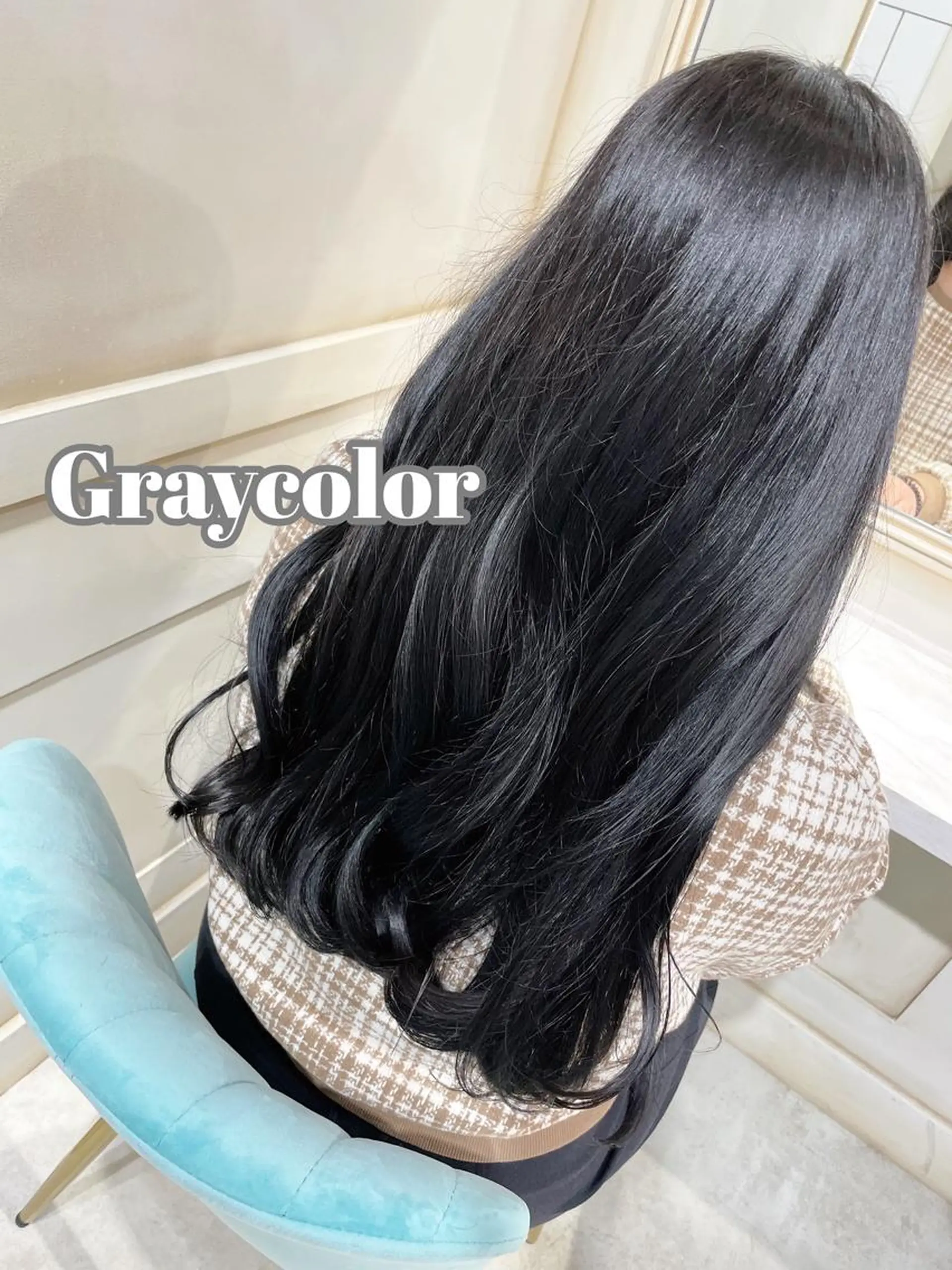 ロング カラー ブリーチ ブリーチなしカラー 🌷ピンク/韓国風 暖色カラー ゆい🌷のヘアスタイル