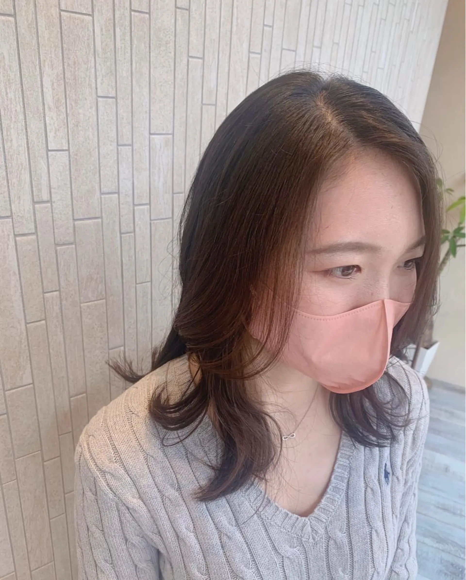 ミディアム Aya/四条烏丸/ インナーカラーのヘアスタイル