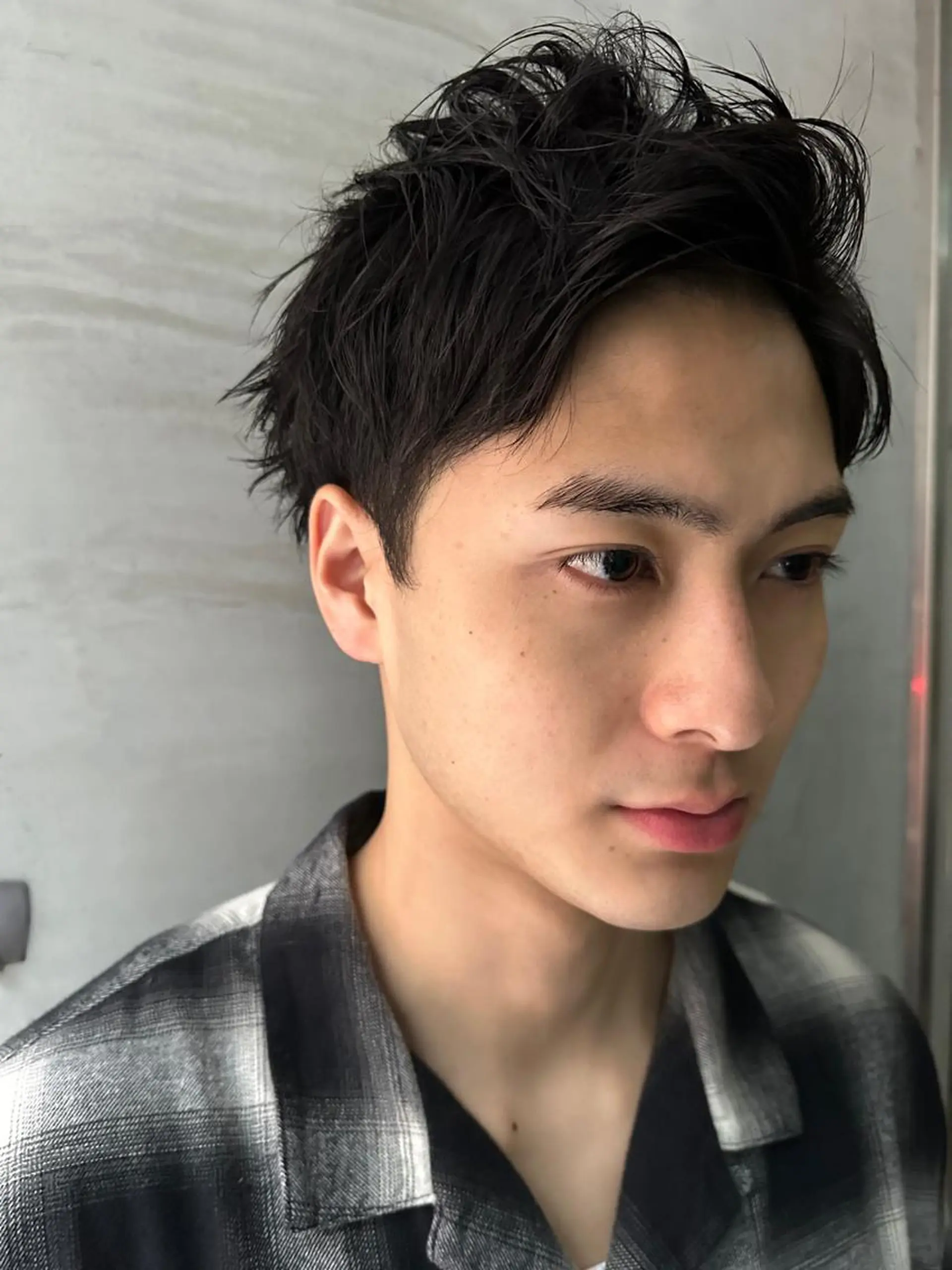 ショート メンズ カット ヘッドスパ LOuNICA/銀座 RYUNOSUKEのヘアスタイル