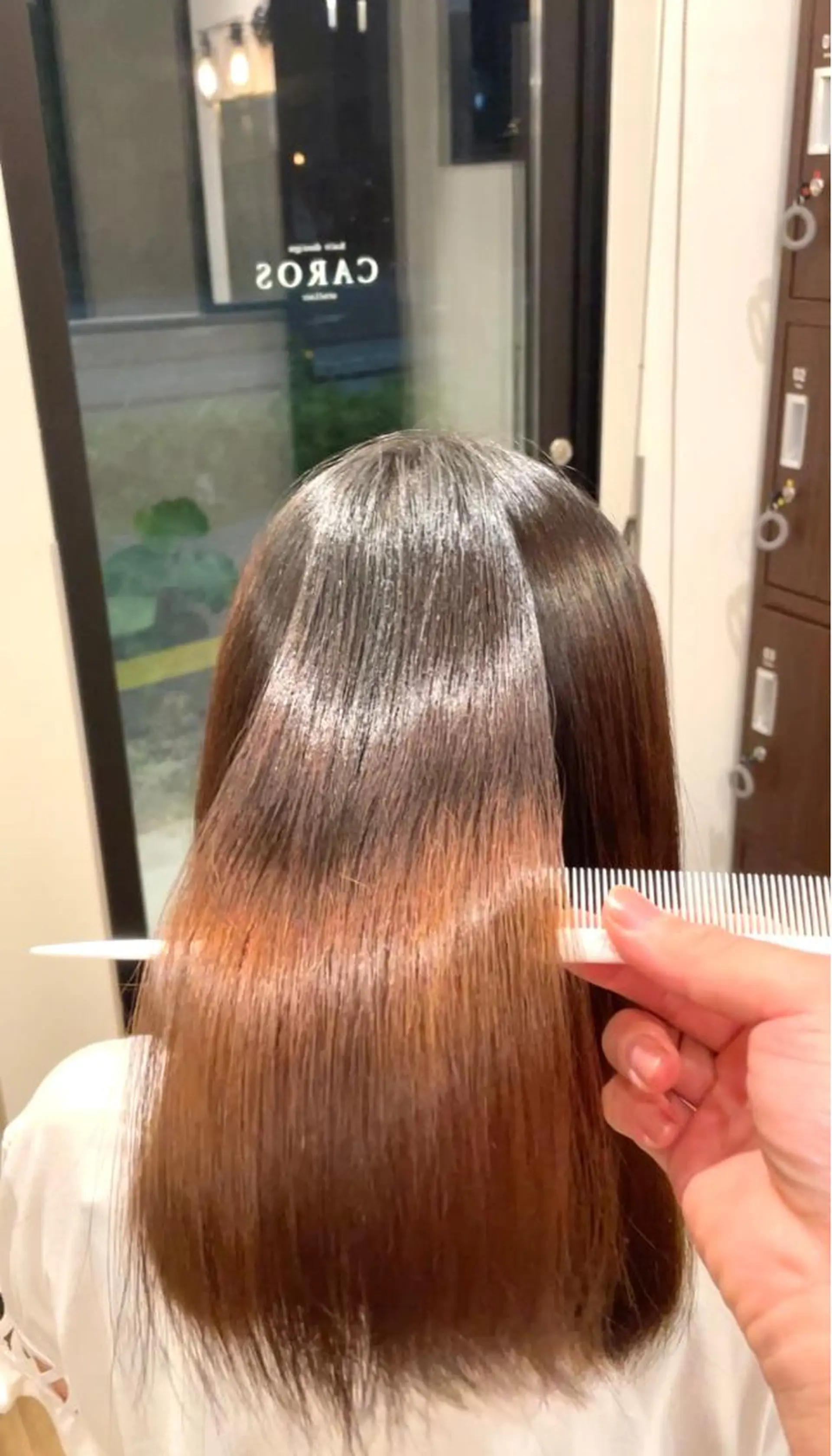 ロング 安倍 辰哉のヘアスタイル