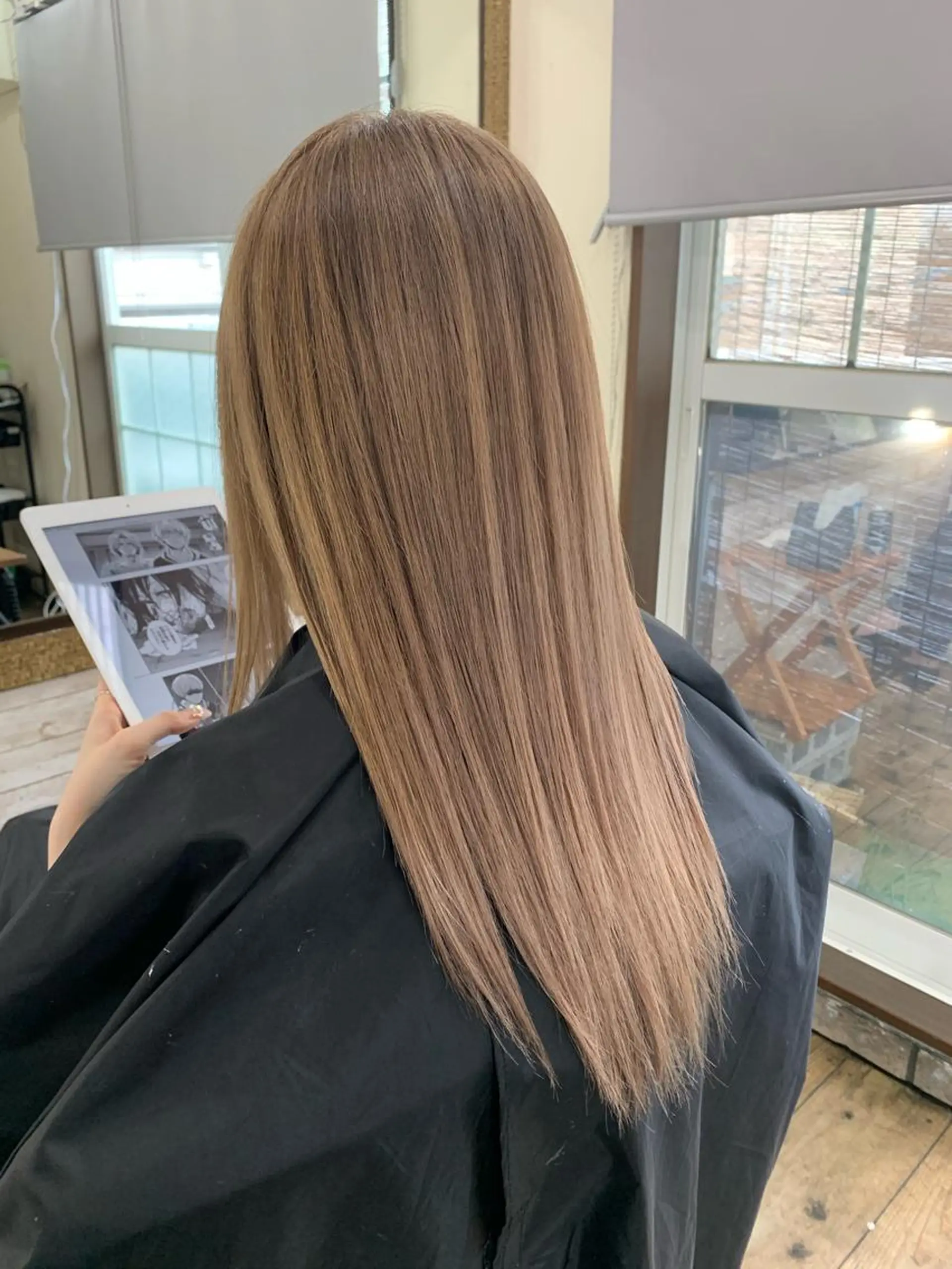 ロング カラー 渡辺 健太のヘアスタイル