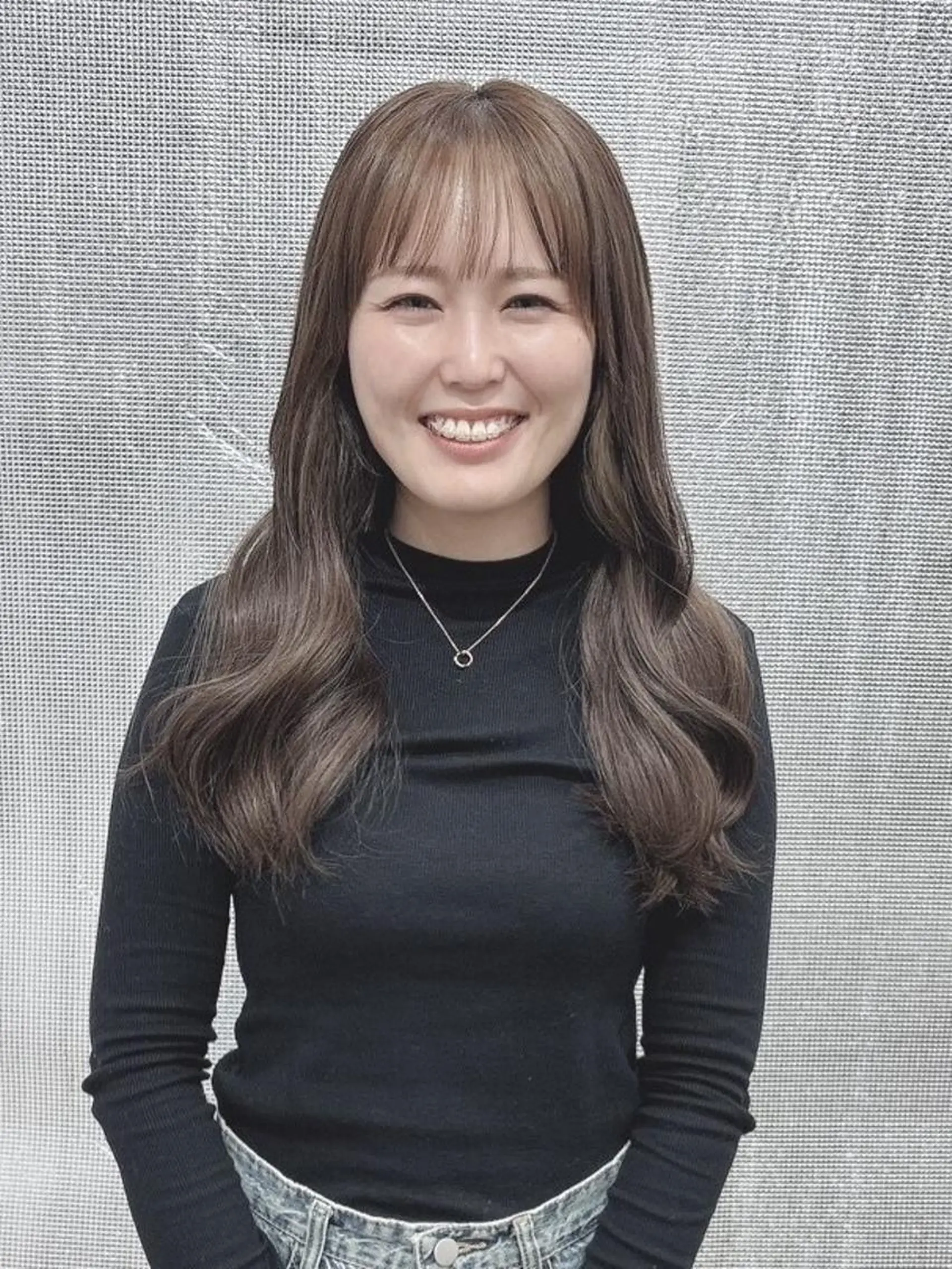 ロング ヘアアレンジ カラー シールエクステ バレイヤージュ ブリーチ ケアブリーチ ダブルカラー LIP 大阪本店 エクステ 堀谷和孝のヘアスタイル