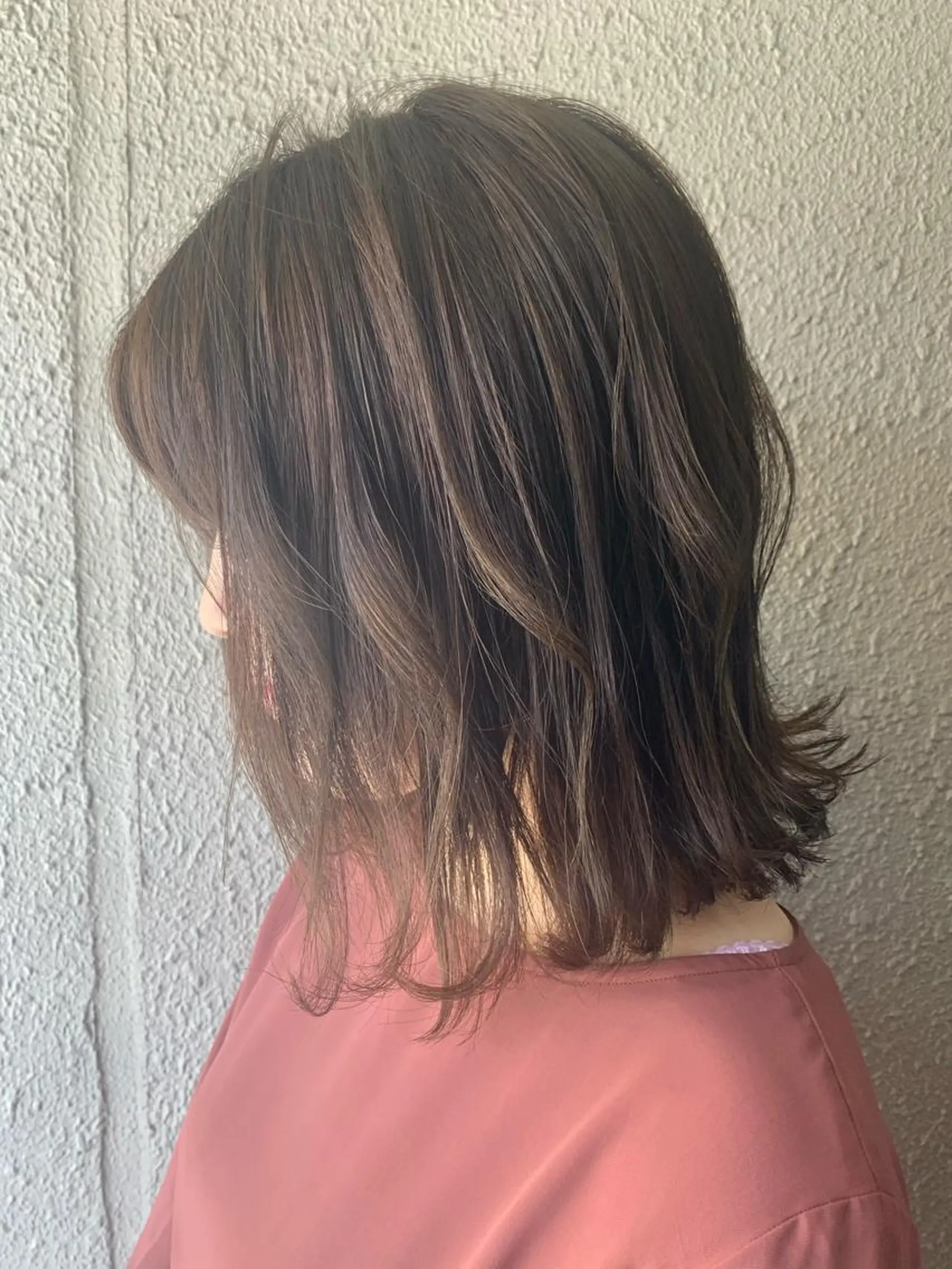 ミディアム カラー オリーブカラー サダハルカ ｜chouetteのヘアスタイル