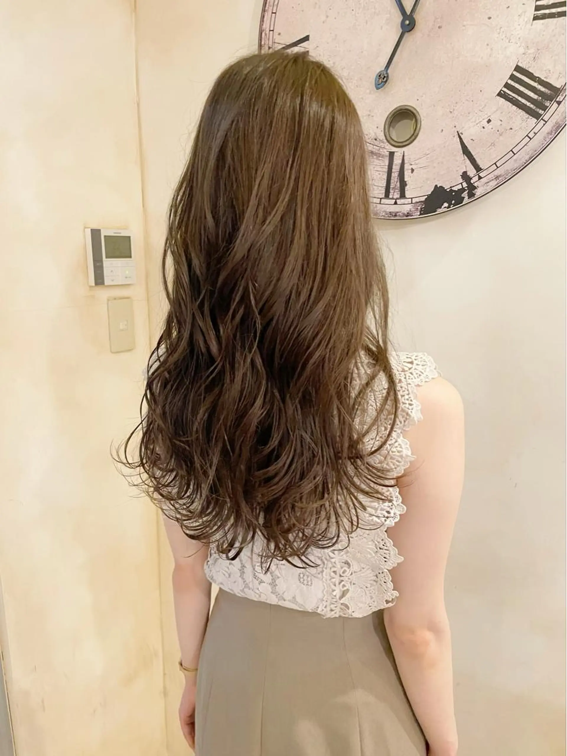 ロング カラー カット ヘアカラー トリートメント ヘッドスパ 古田 昂也のヘアスタイル