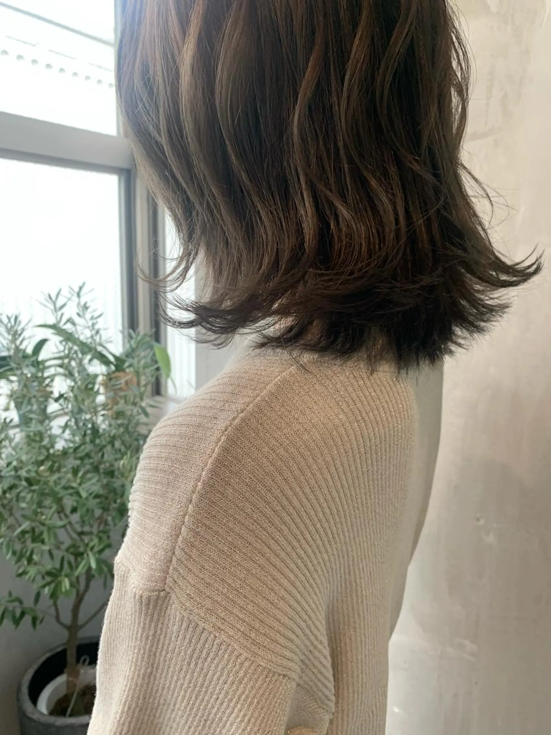 カラー RISAKO 艶髪モテヘア🎀府中のヘアスタイル