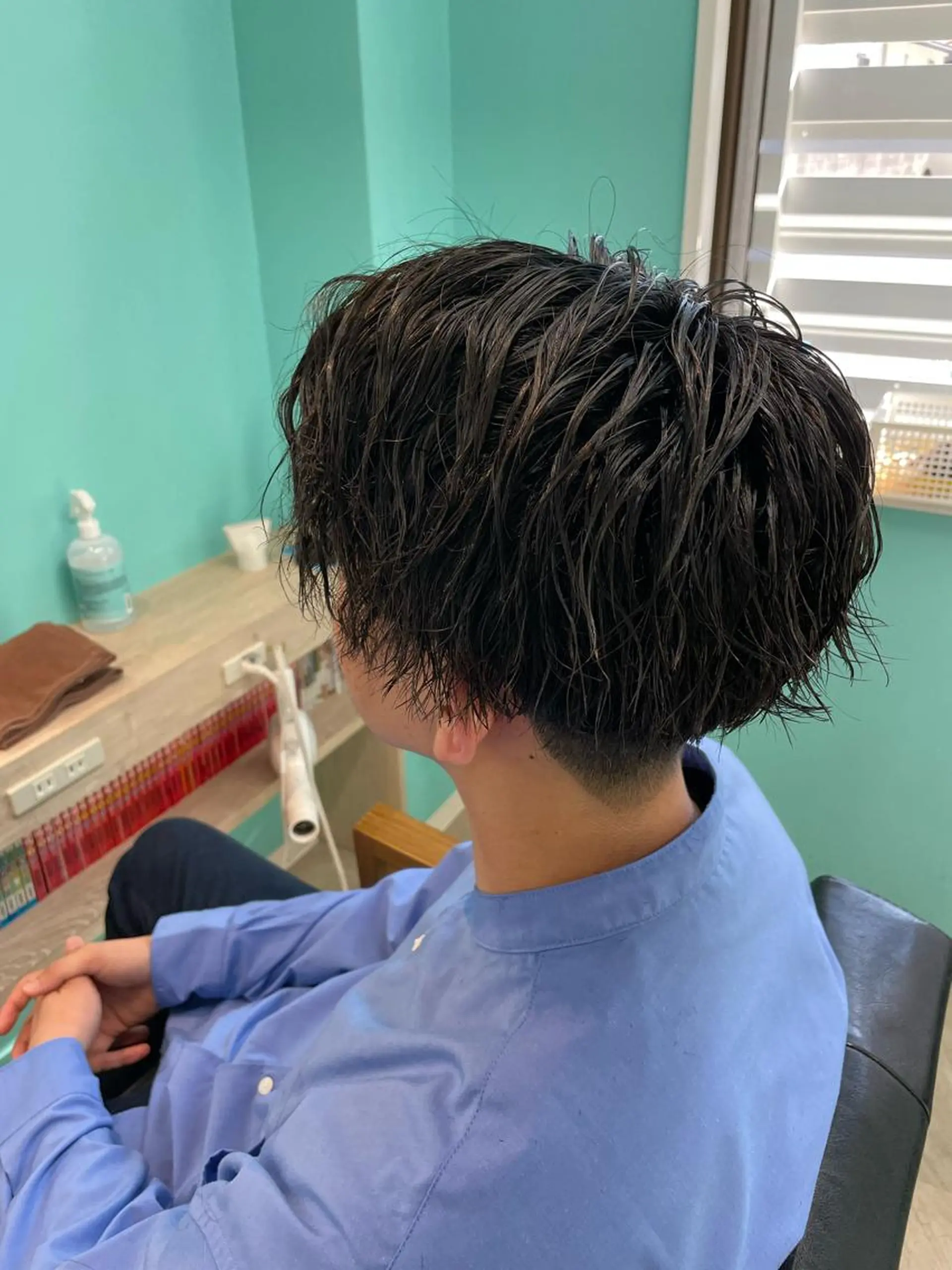 パーマ 柳井 健太のヘアスタイル