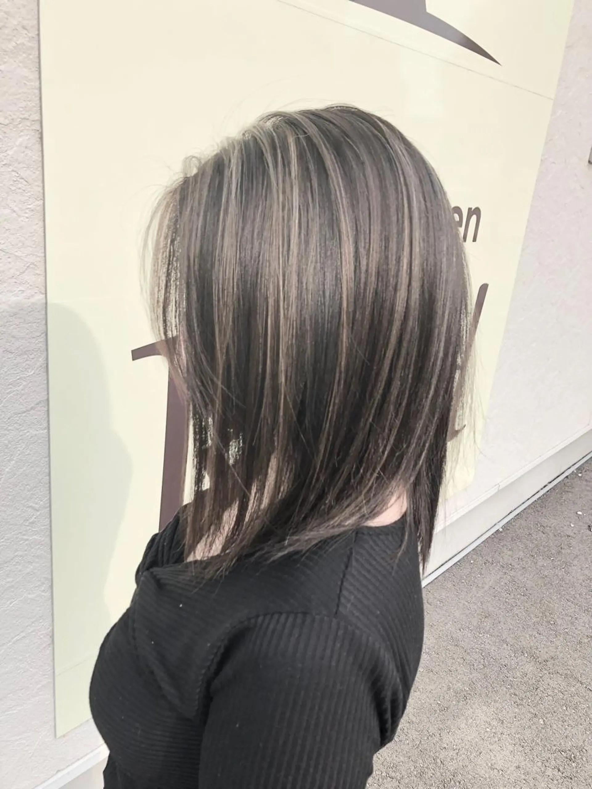 ミディアム カラー ヘアカラー LOOP hairのヘアスタイル