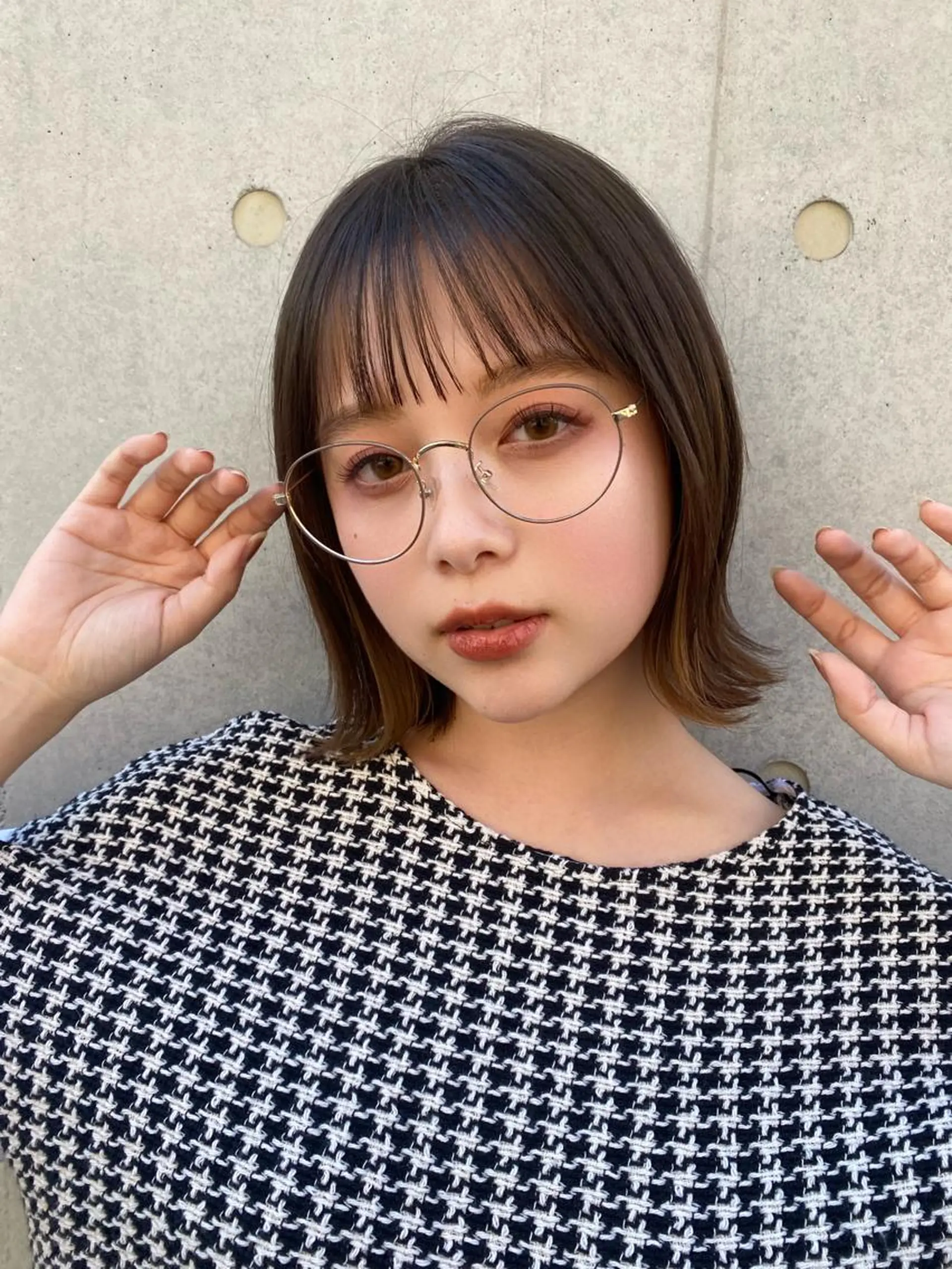 ミディアム カラー 🪭risa 暖色/レイヤー🪭のヘアスタイル