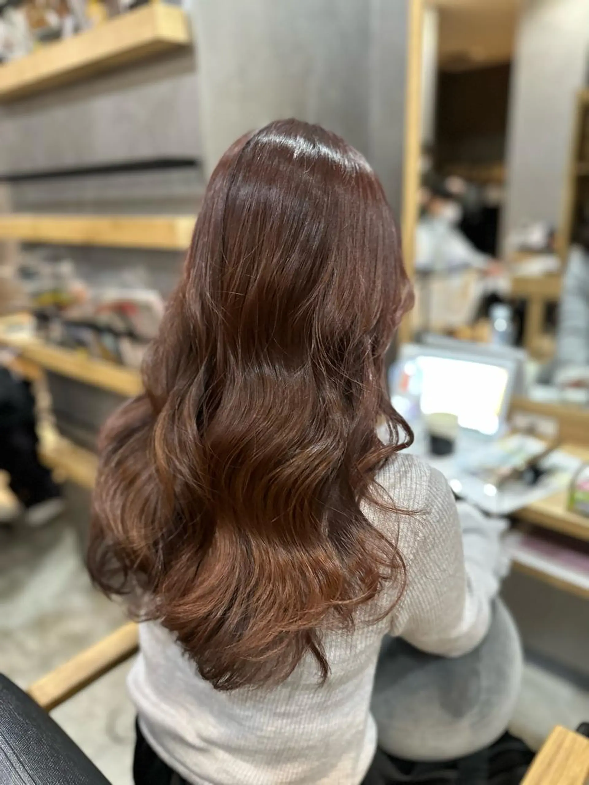 ロング カット ヘアカラー DAICHI inity心斎橋のヘアスタイル